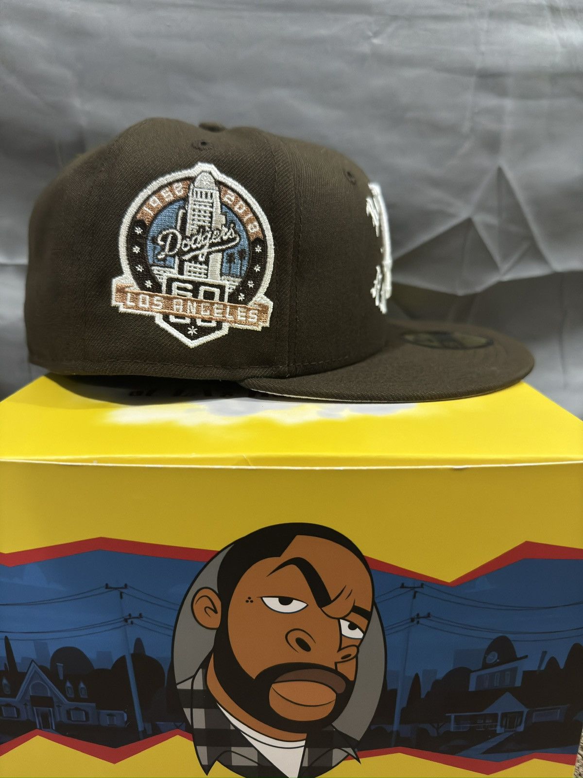 Born X Raised × Hat Club × New Era DS/Exclusive BXR Fitted From "True Blue + Dodgers" drop Size ONE SIZE - 2 Thumbnail