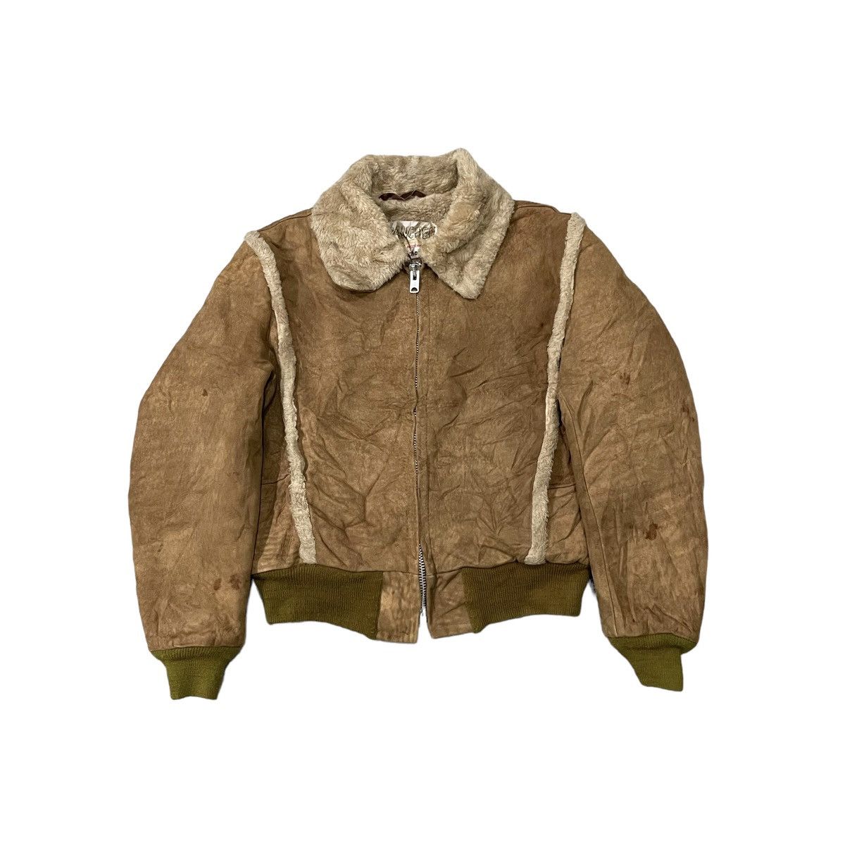 Schott Vintage Rancher By Schott N.Y.C Suede Leather Jacket Size US M / EU 48-50 / 2 - 1 Thumbnail