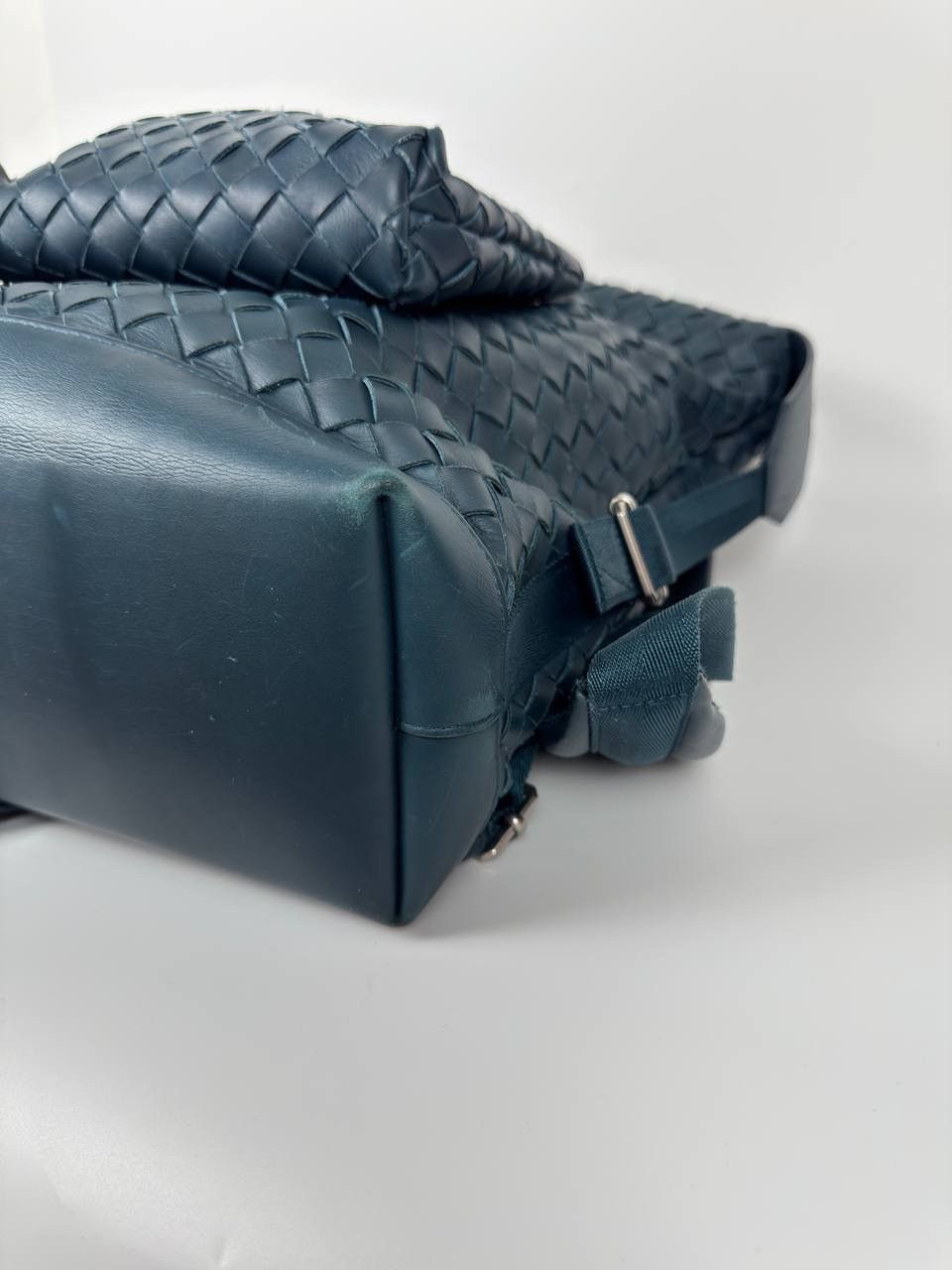 Bottega Veneta Bottega Veneta Intrecciato Leather Backpack Size ONE SIZE - 11 Thumbnail