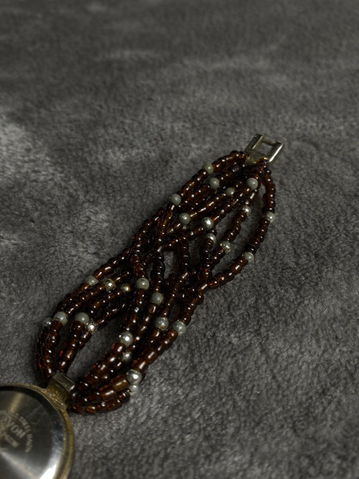 Japanese Brand × Vintage Futuristic Vintage Japan Beaded Bracelet Watch - Work 100% Size ONE SIZE - 7 Thumbnail