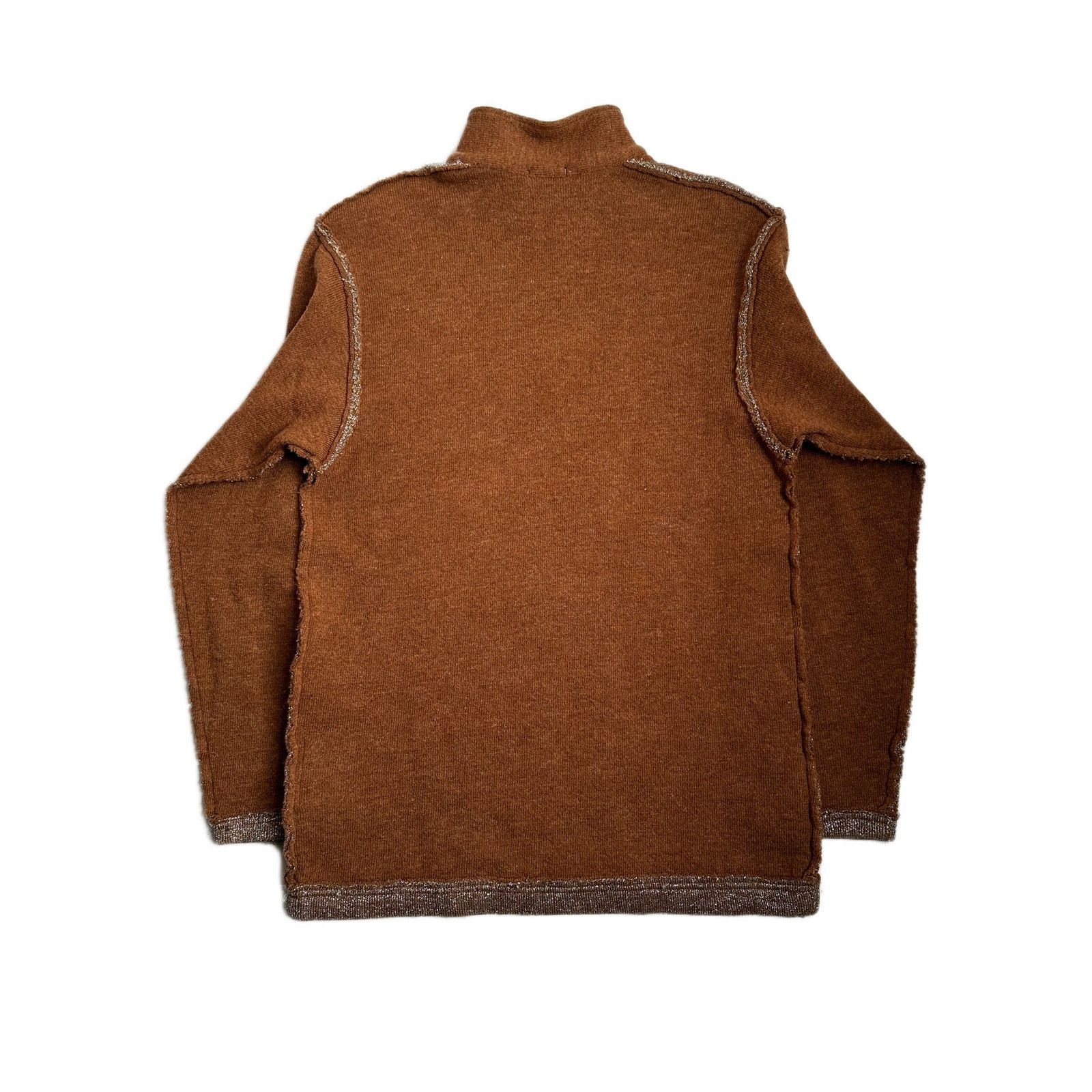 Comme des Garcons Comme des Garcons Homme AD 2002 Wool Quarter Zip Size US M / EU 48-50 / 2 - 5 Thumbnail
