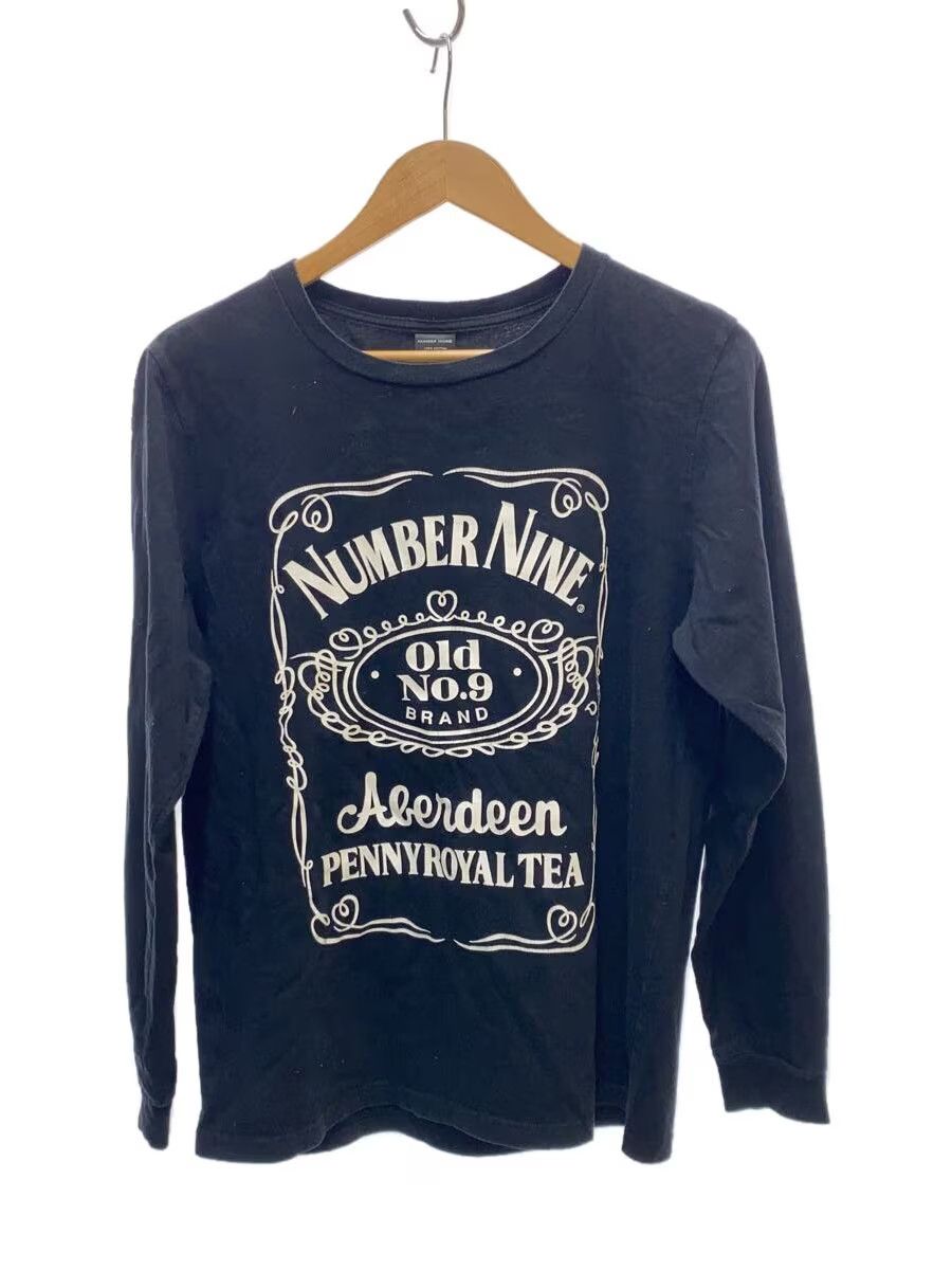 Number (N)ine NUMBER NINE Black Long Sleeve T-Shirt | Grailed