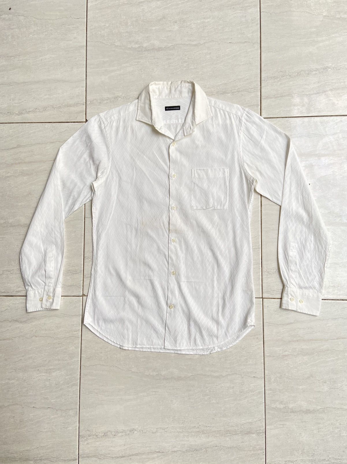 TETE HOMME White Shirt