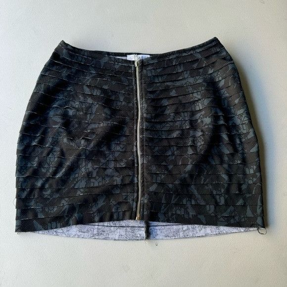 Designer NEW MARSTE MINO SKIRT FULL ZIP SZ 16-18 Size 36" / US 14 / IT 50 - 1 Thumbnail