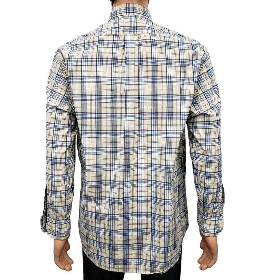 J.Crew J. Crew Secret Wash Shirt Stretch Plaid Check L/S Men XL Size US XL / EU 56 / 4 - 9 Thumbnail