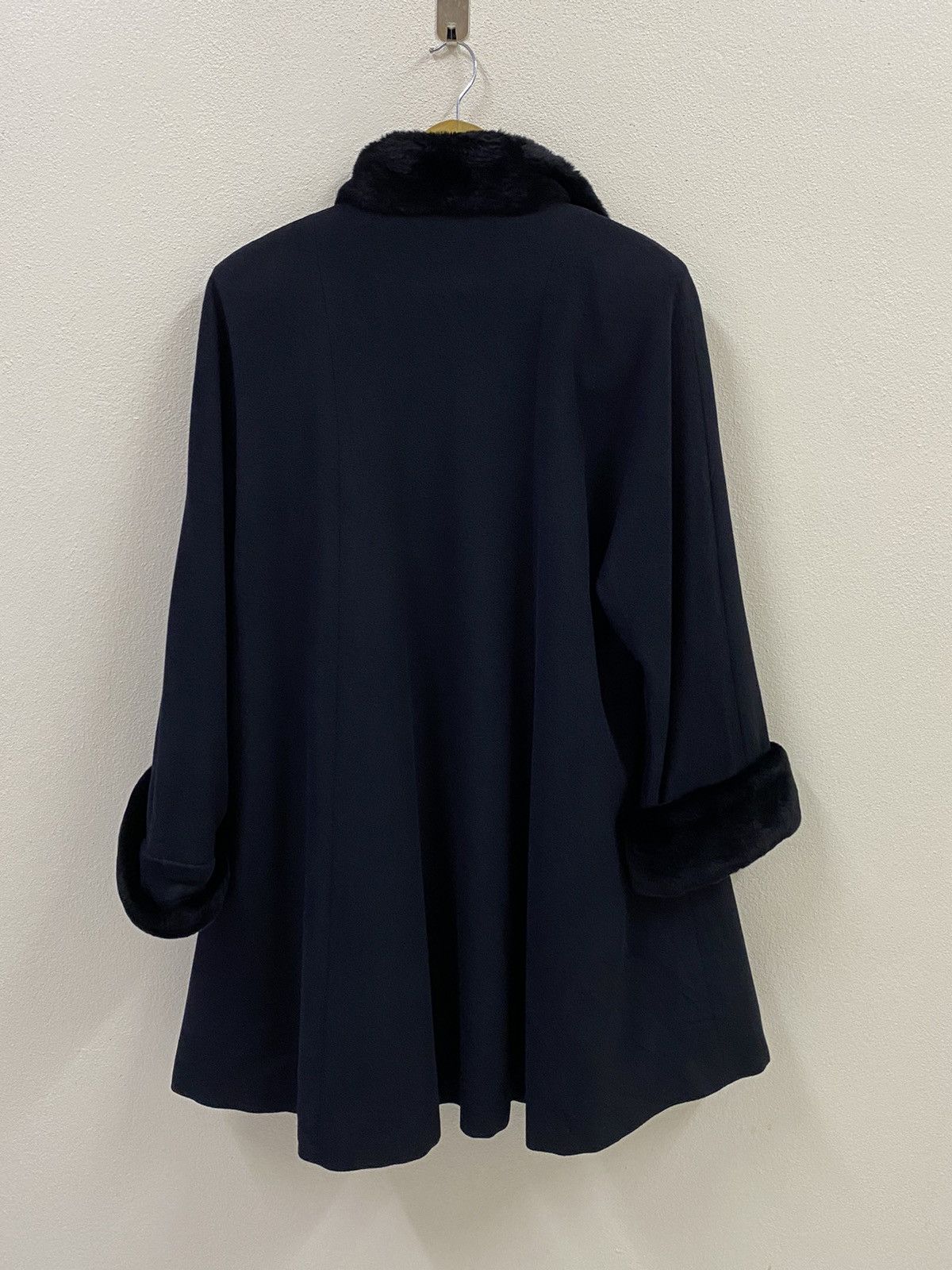 Japanese Brand The Original Petersohn Wool Coat Jacket Fur Size US L / EU 52-54 / 3 - 7 Thumbnail