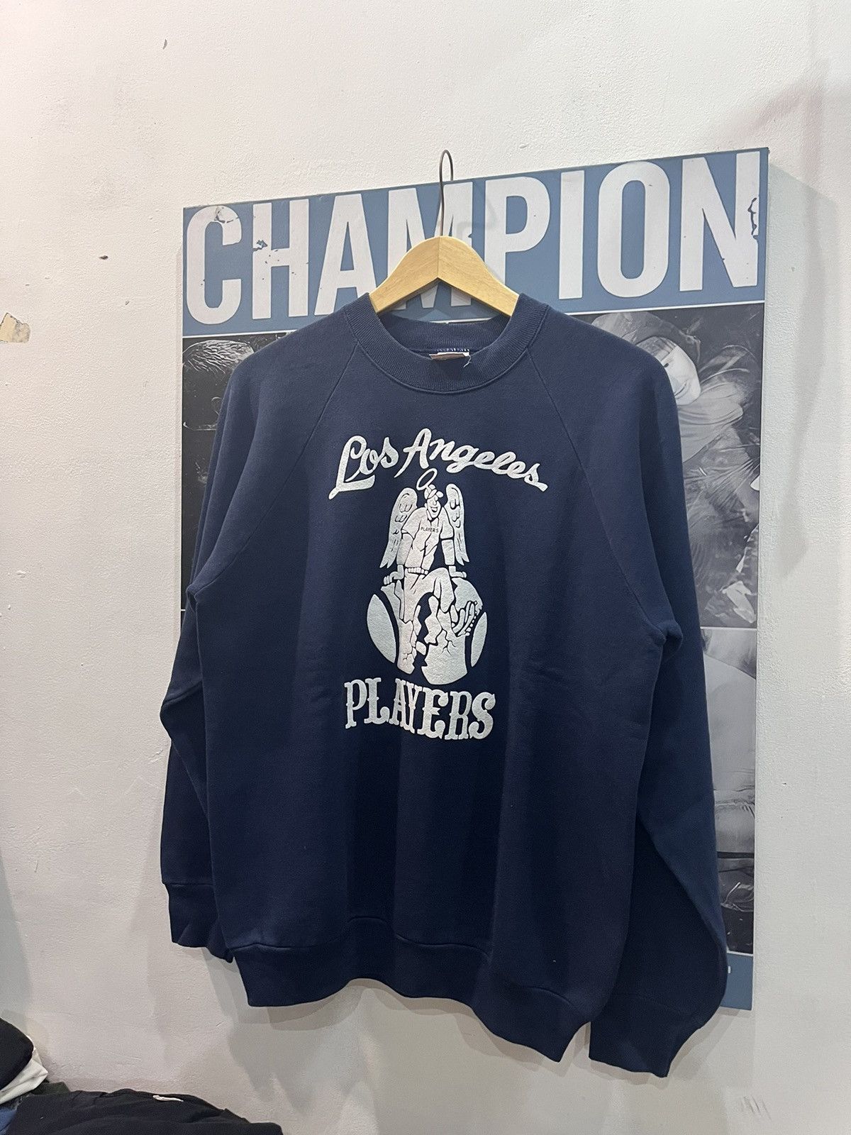 Los Angeles Apparel Vtg 80’s 🔥 RARE🔥 Los Angeles Player Crewneck Size US L / EU 52-54 / 3 - 4 Thumbnail