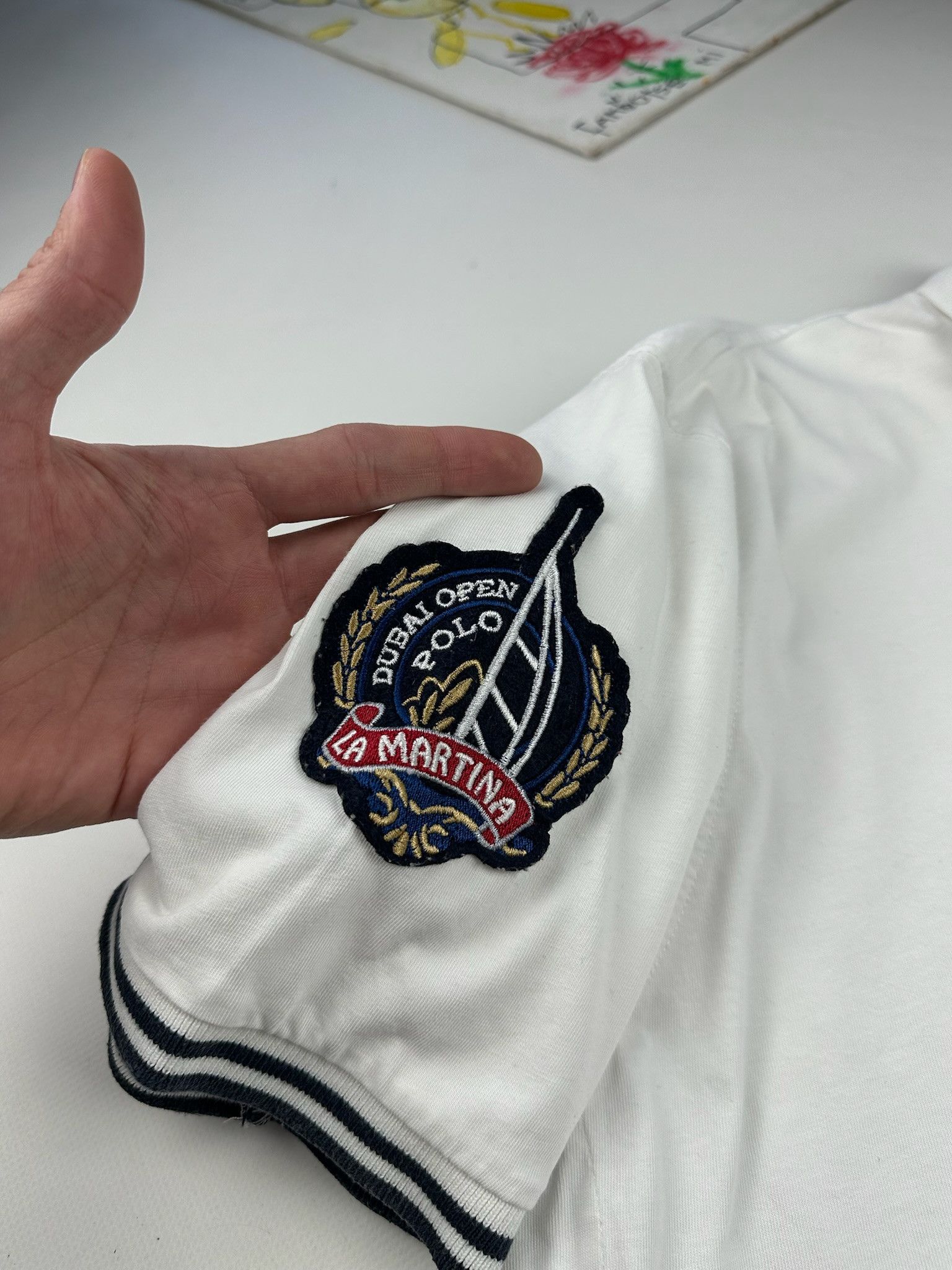 La Martina Y2K Maserati La Martina Polo Rugby TShirt Ralph Style Dubai Size US XL / EU 56 / 4 - 7 Thumbnail