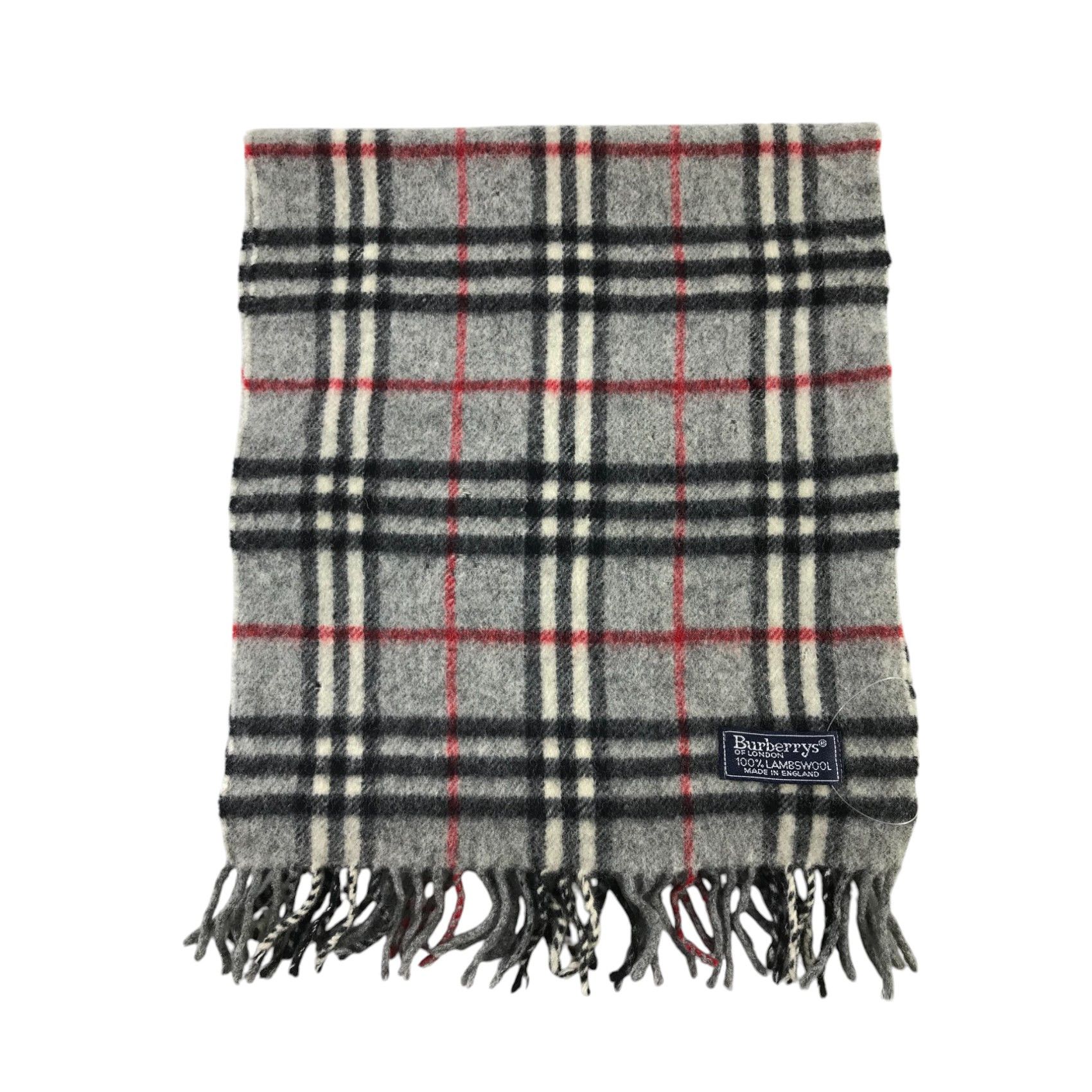 Burberry × Vintage Burberry Scarf / Muffler / Neckwear - WW1940 Size ONE SIZE - 2 Thumbnail