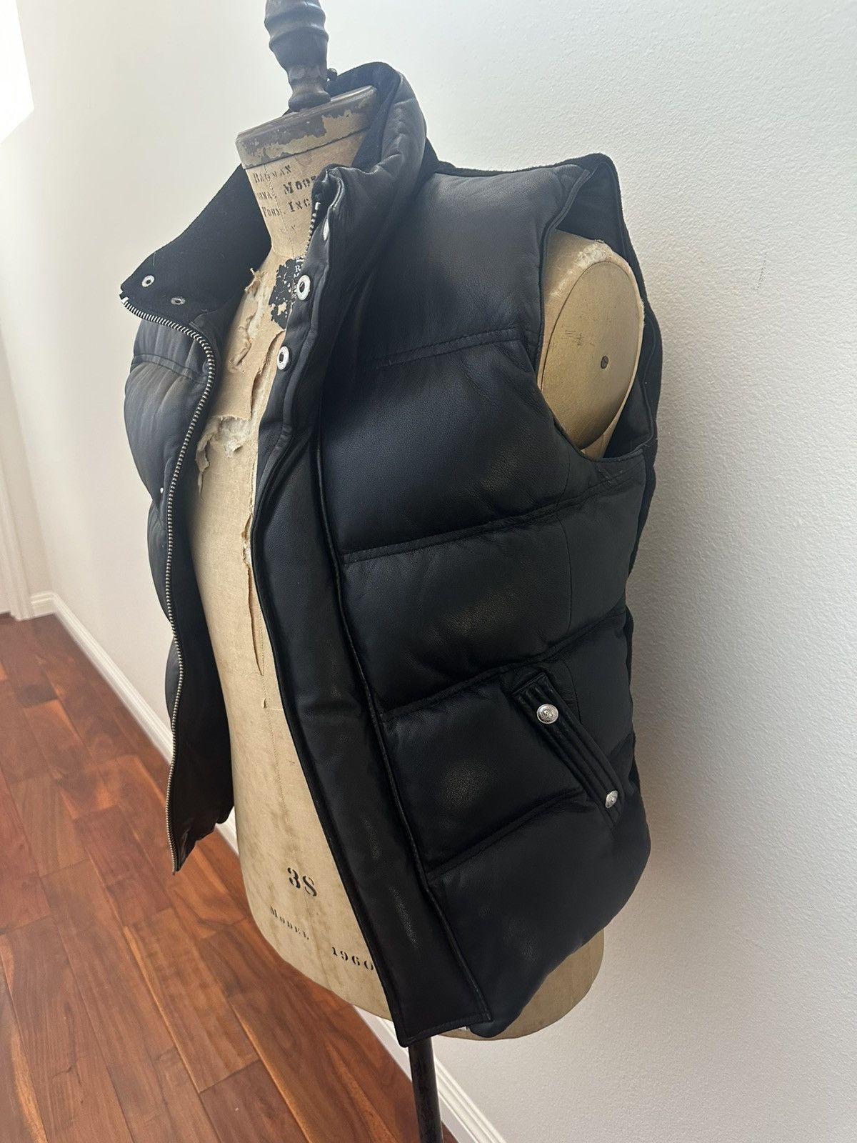 The Kooples The Kooples black lamb leather sleeveless jacket vest Size US M / EU 48-50 / 2 - 3 Thumbnail