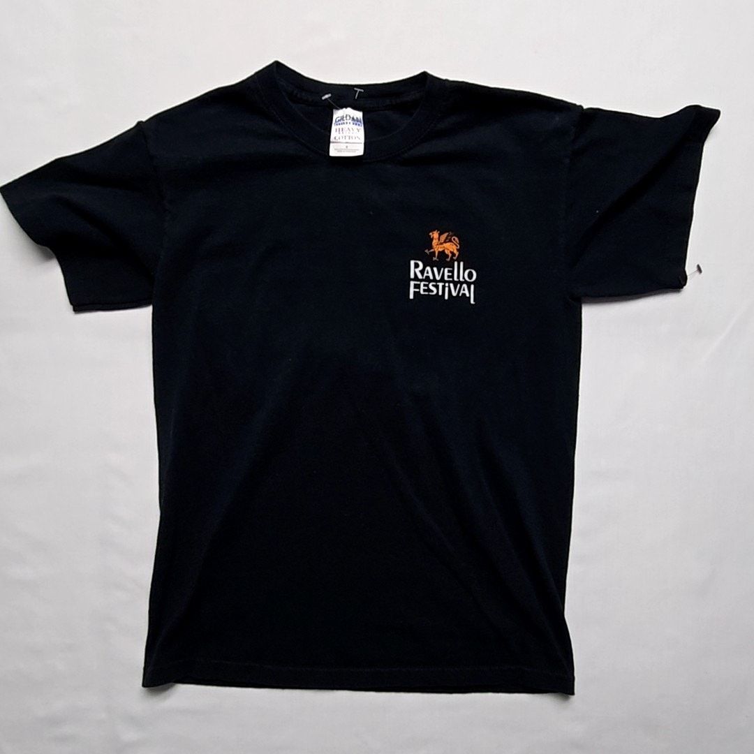 Gildan Ravello Festival Graphic Tee Black Orange Small Shirt Size US S / EU 44-46 / 1 - 4 Thumbnail