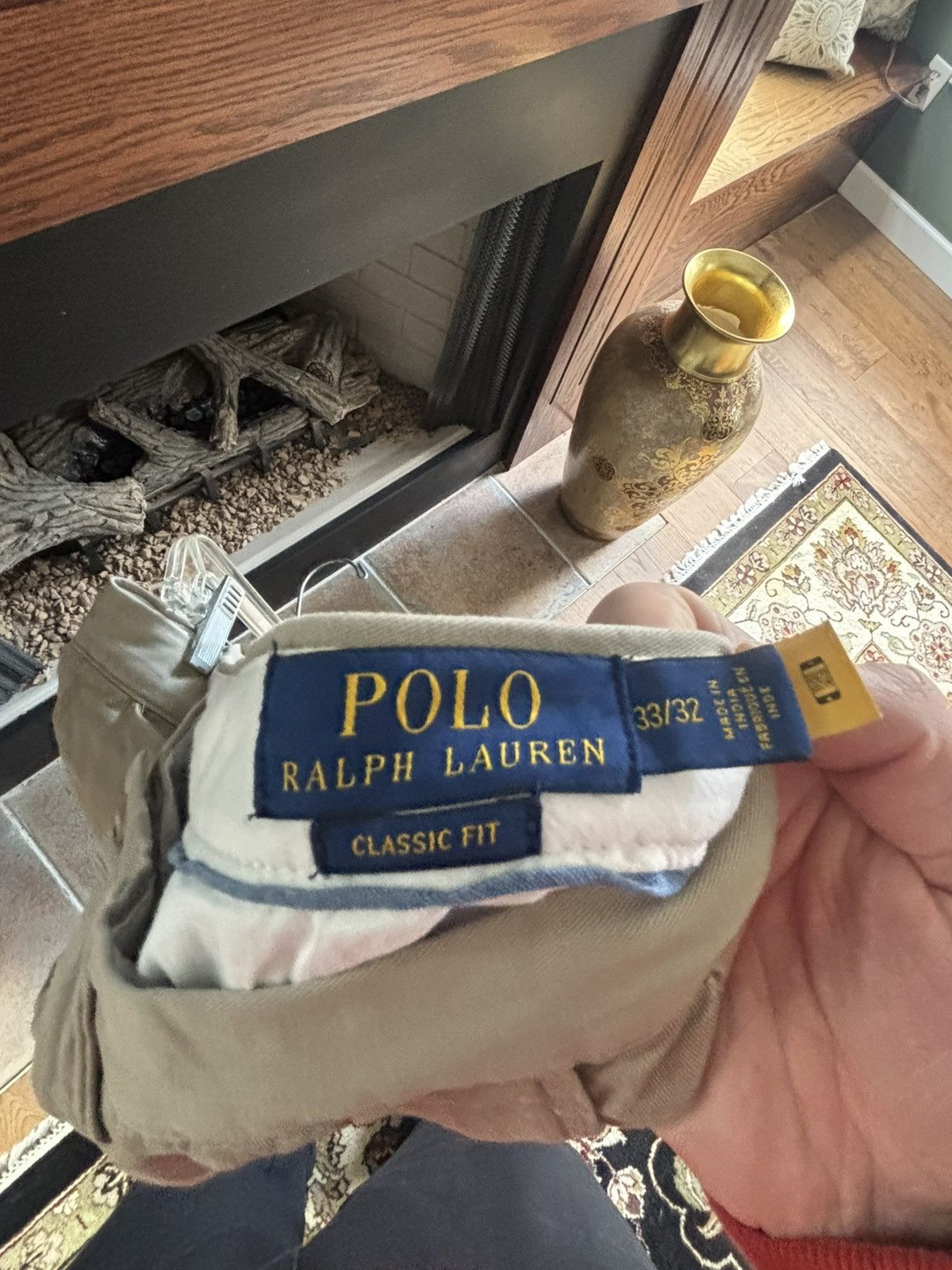 Polo Ralph Lauren Vintage Ralph Lauren Baggy Chinos Size US 33 - 3 Thumbnail