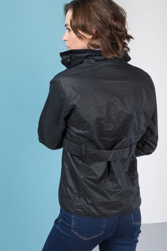 Other Rydale Waxed Jacket Black Belted Country Outdoor British Size M / US 6-8 / IT 42-44 - 2 Thumbnail