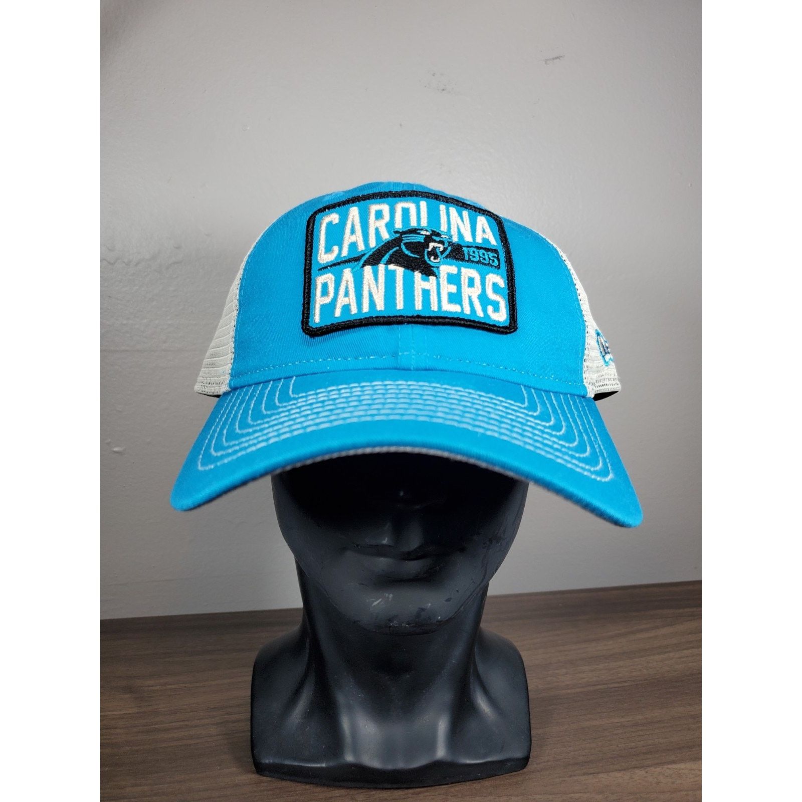 NFL × New Era Carolina Panthers 9Twenty Mesh Trucker Hat Snapback Cap NFL Size ONE SIZE - 4 Thumbnail
