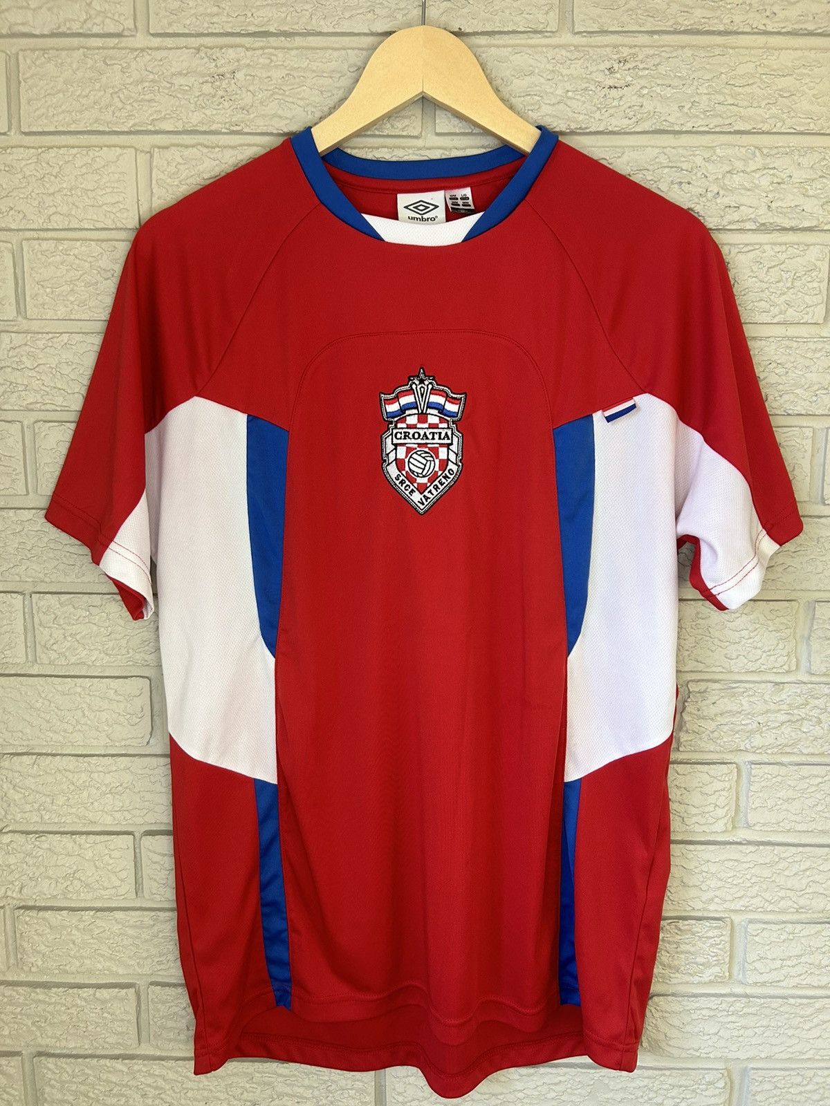 Vintage Umbro Croatia Soccer Jersey