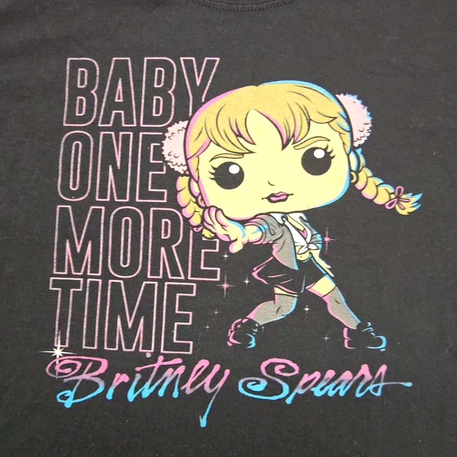 Other Britney Spears Shirt Baby One More Time Black Pop Funko L Size L / US 10 / IT 46 - 2 Thumbnail