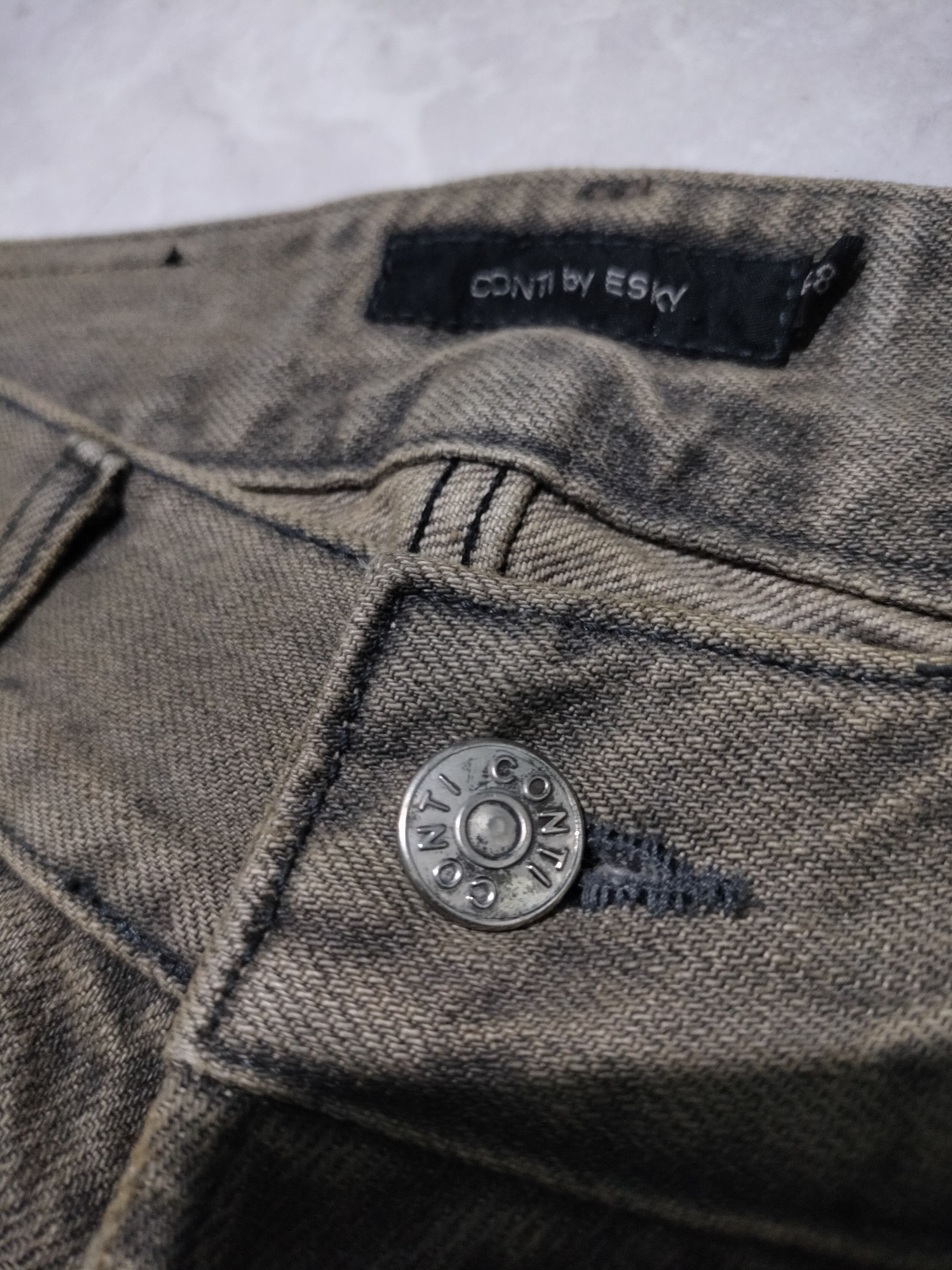 5351 POUR LES HOMMES Conti by esky Mudwash Flare Pants Size US 30 / EU 46 - 9 Thumbnail