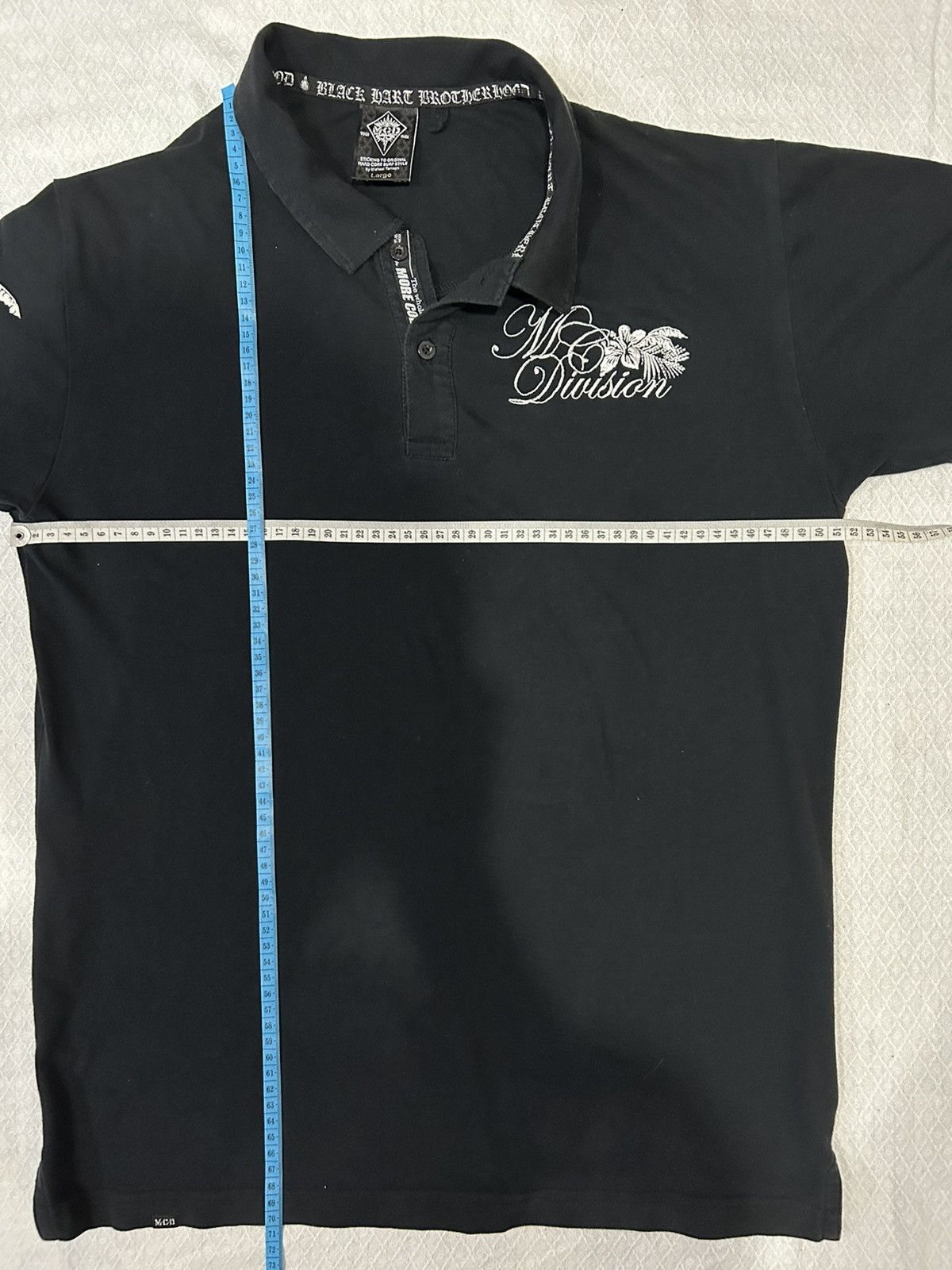 Beauty Beast 💸BINDINGOFFER💸More Core Division Poem Flowers Polo Shirt Size US L / EU 52-54 / 3 - 16 Thumbnail