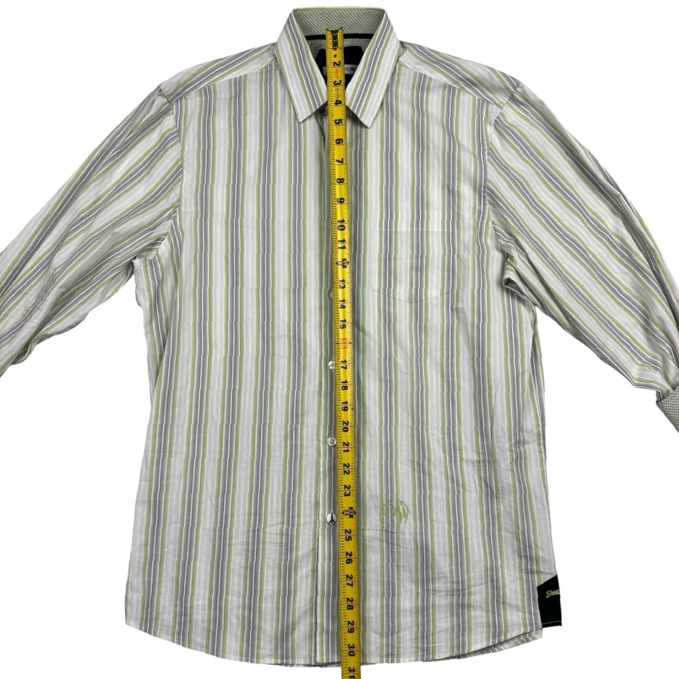 stafford dress shirts Men's Regular Fit Easy Care Stretch Shirt (Blooming Blue, 14.5/34-35) : Clothing, Shoes & Jewelry Colors:Navy Navy Fabric:LACE Men's Navy Blue Slip filling out size Medium