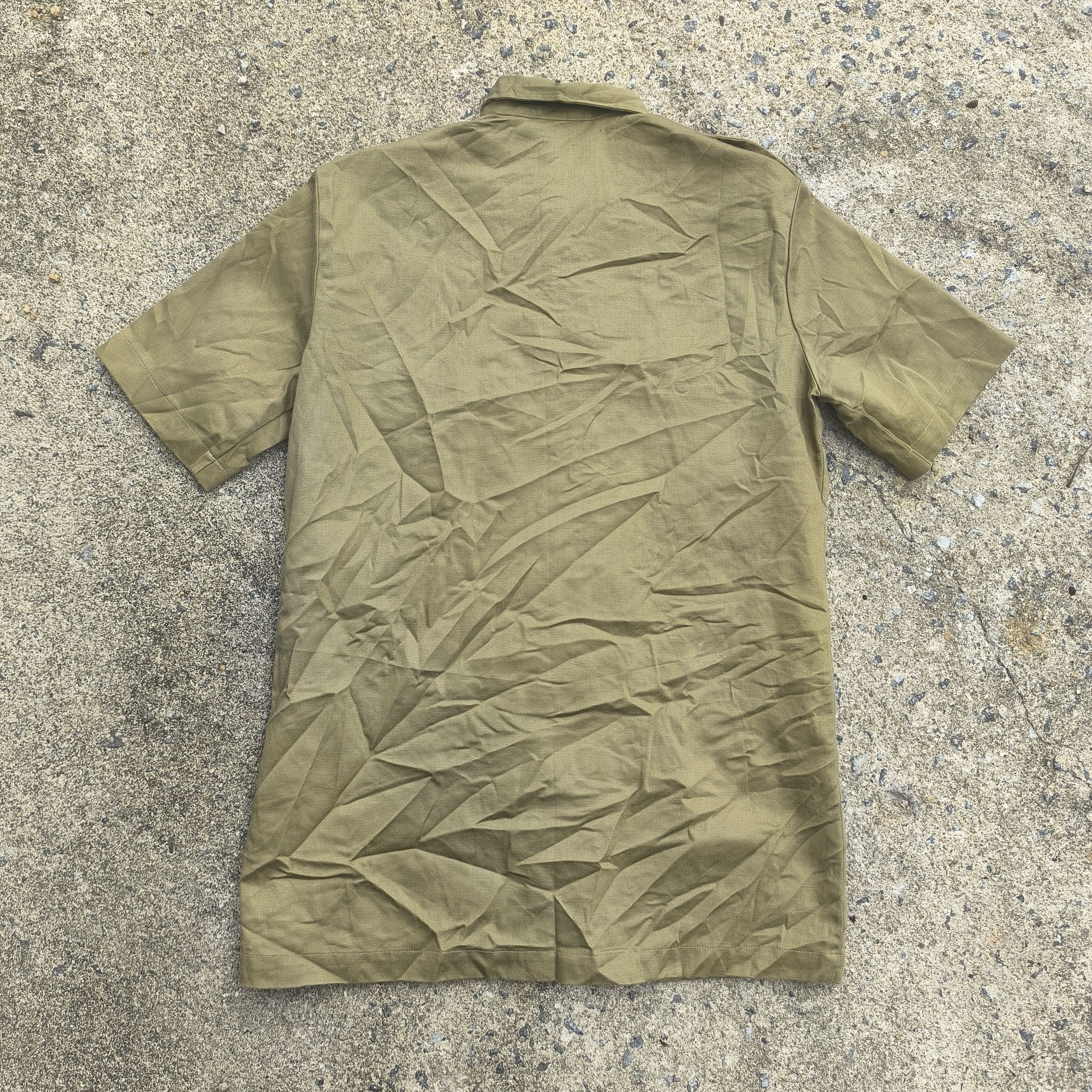 A.P.C. 90s vintage APC MILITARY SHIRT made in FRANCE Size US S / EU 44-46 / 1 - 5 Thumbnail