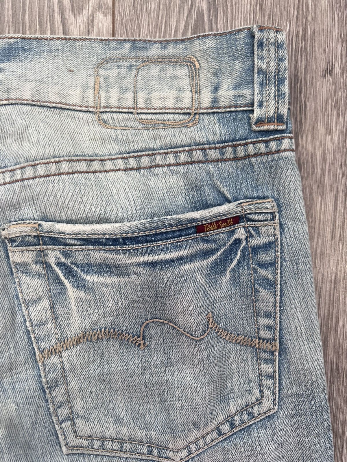 Vintage Vintage 1970’s Low Rise Flared Jeans Size US 32 / EU 48 - 3 Thumbnail