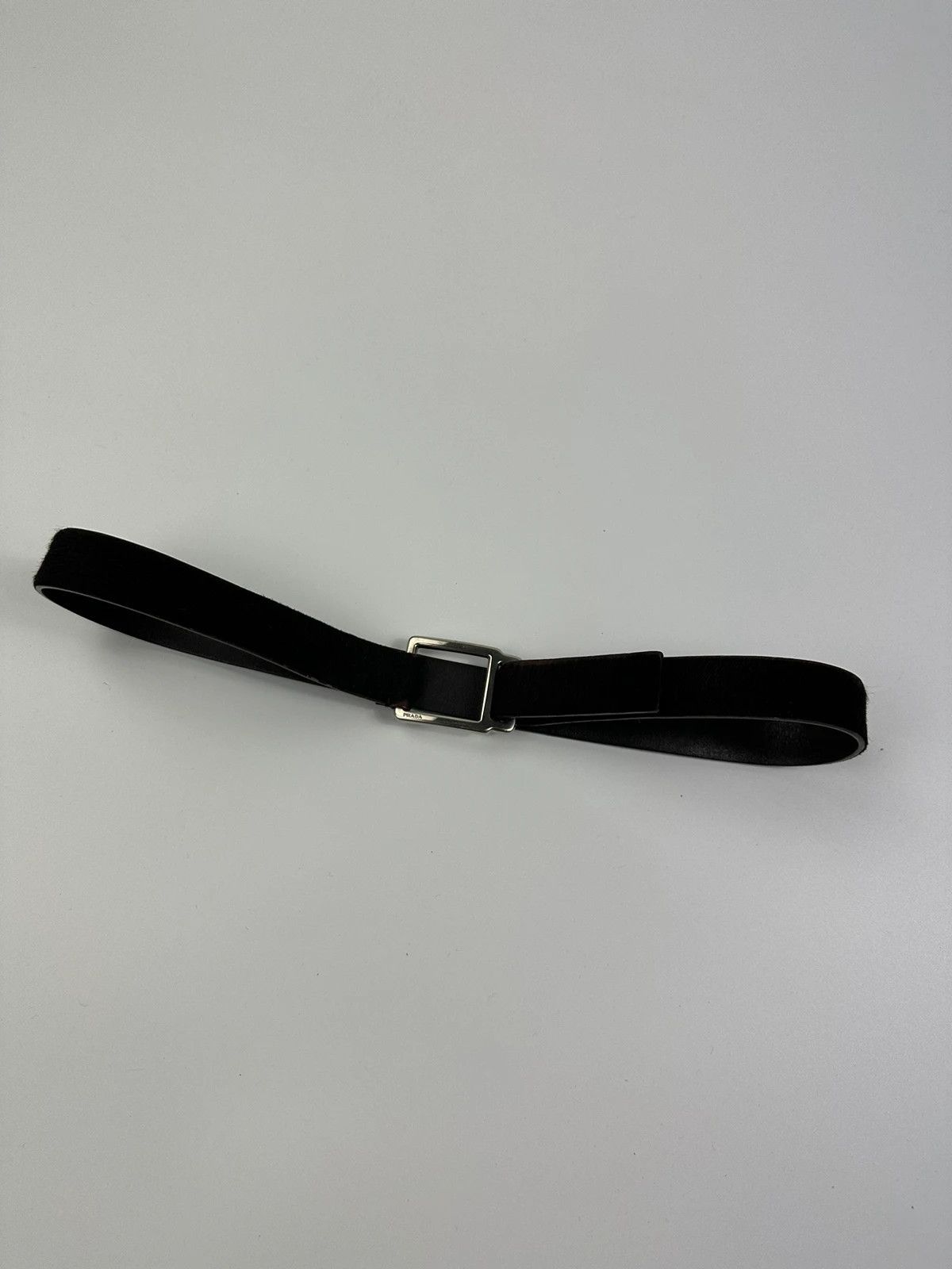 Prada Prada Milano 90's Dark Brown Fur Belt Size ONE SIZE - 2 Thumbnail