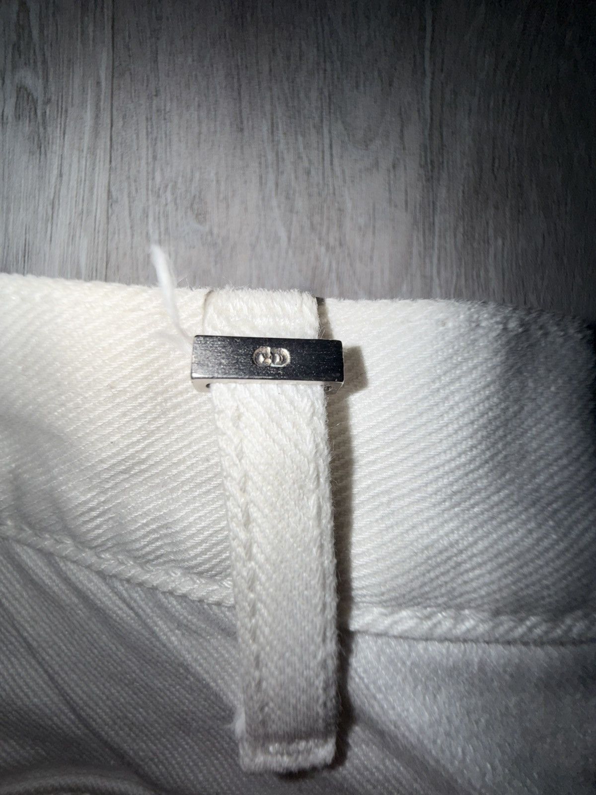 Dior Dior Hedi Slimane White Distressed Denim Size US 31 - 5 Thumbnail