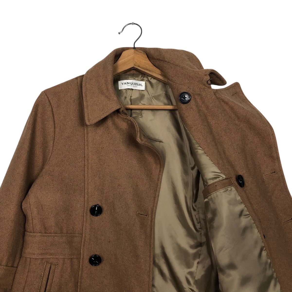 Japanese Brand × Vanquish 📌Vintage Wool Jacket Vanquish Double Breast Issey Miyake Size US S / EU 44-46 / 1 - 13 Thumbnail