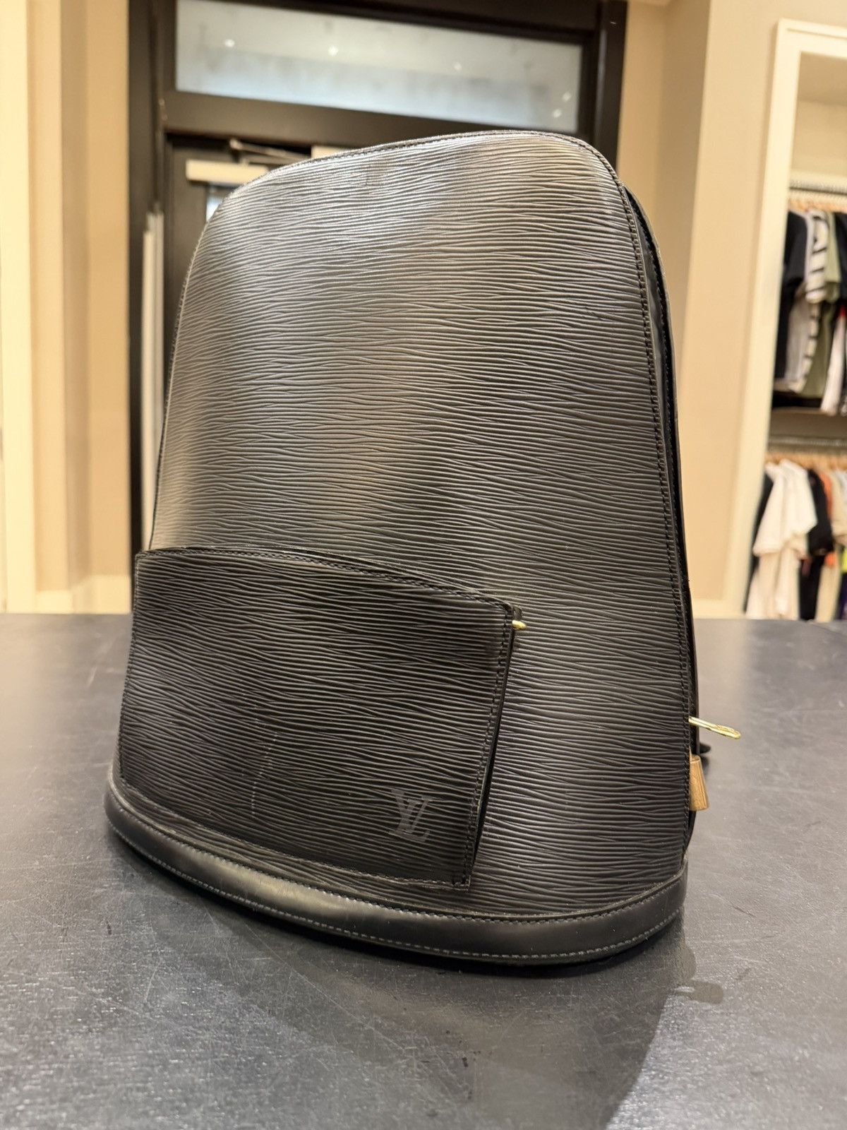 Louis Vuitton Louis Vuitton Epi Leather Backpack - Black Size ONE SIZE - 1 Thumbnail