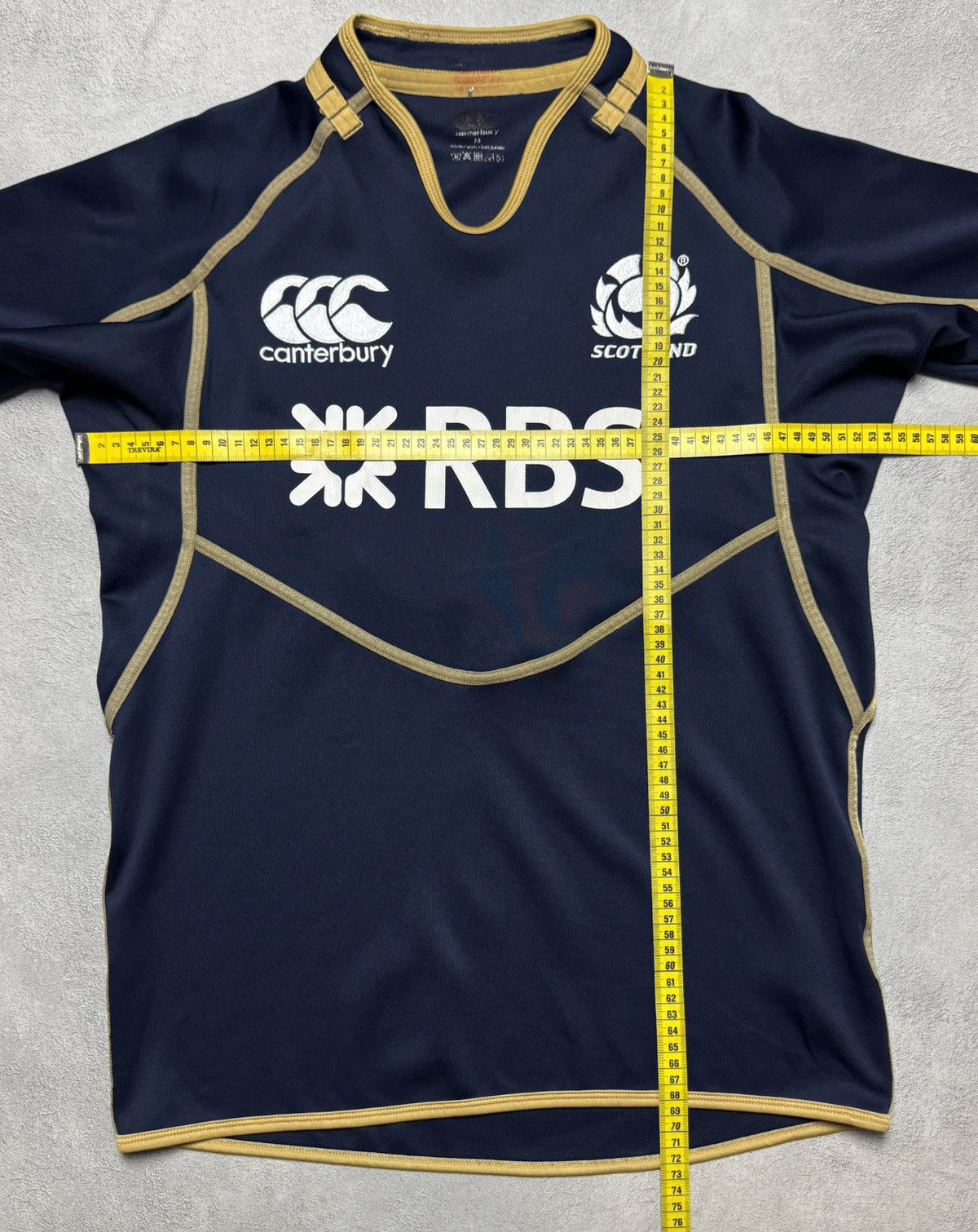 Canterbury of New Zealand Scotland 2011 2012 Home Rugby Shirt Jersey Canterbury Size US M / EU 48-50 / 2 - 14 Thumbnail
