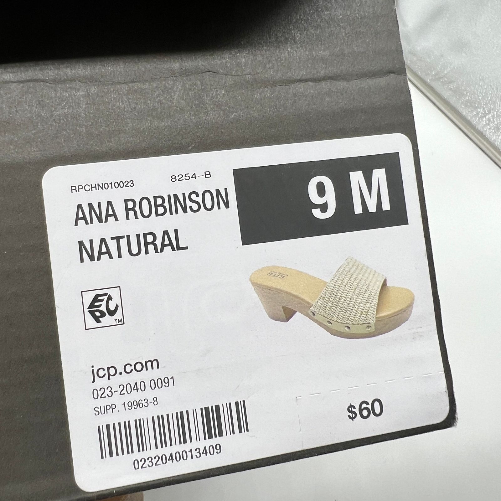 Other a.n.a. Women Shoes Robinson Casual Heel Natural Color Size 9 Size US 9 / IT 39 - 13 Thumbnail
