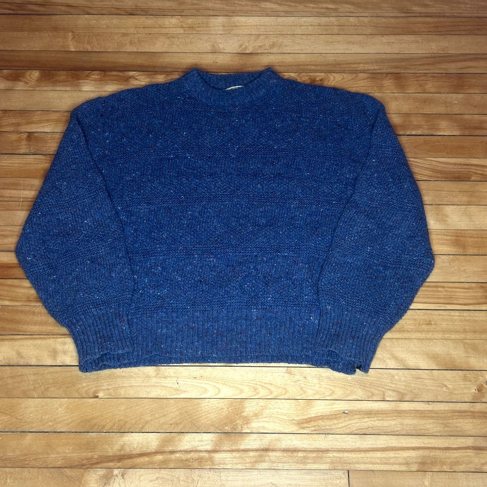 Vintage Vintage 90s Knit sweater XL Size US XL / EU 56 / 4 - 1 Thumbnail