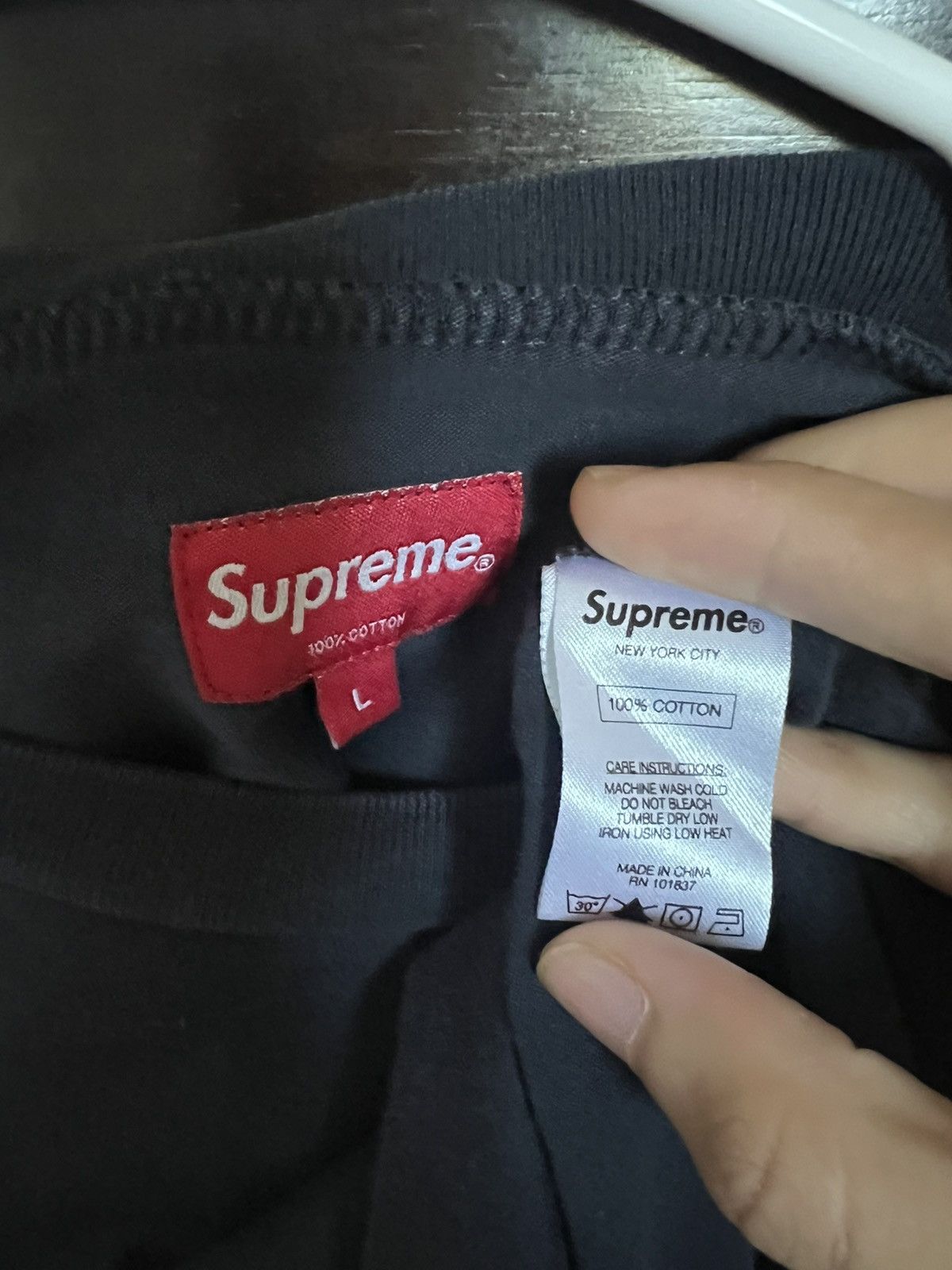 Supreme Supreme Pocket Longsleeve shirt Size US L / EU 52-54 / 3 - 3 Thumbnail