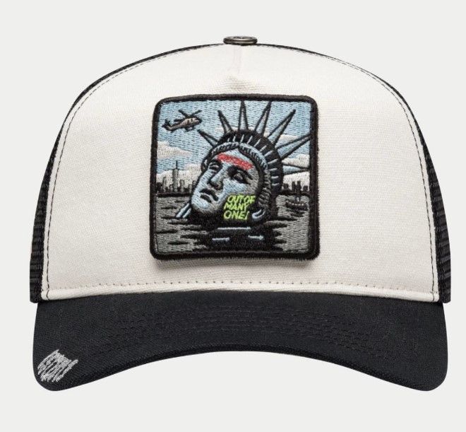 Godspeed Godspeed 'Mood II' Black & White Trucker Hat Size ONE SIZE - 1 Preview