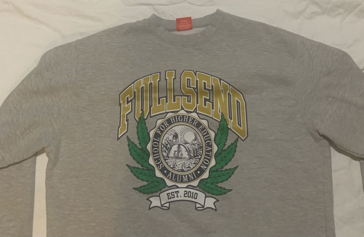 Full Send Full Send Crewneck Size US XL / EU 56 / 4 - 2 Thumbnail