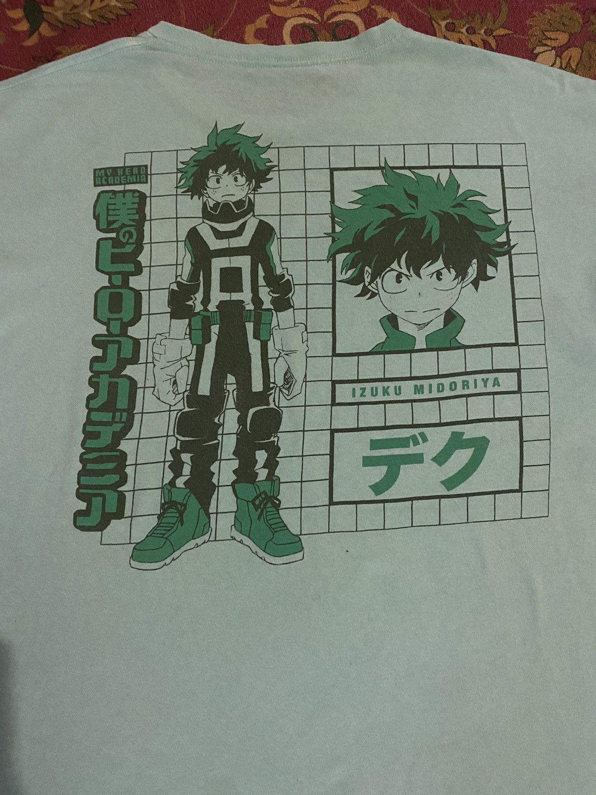 Anime Vintage Anima MY HERO ACADEMIA T Shirt Size US XL / EU 56 / 4 - 3 Thumbnail