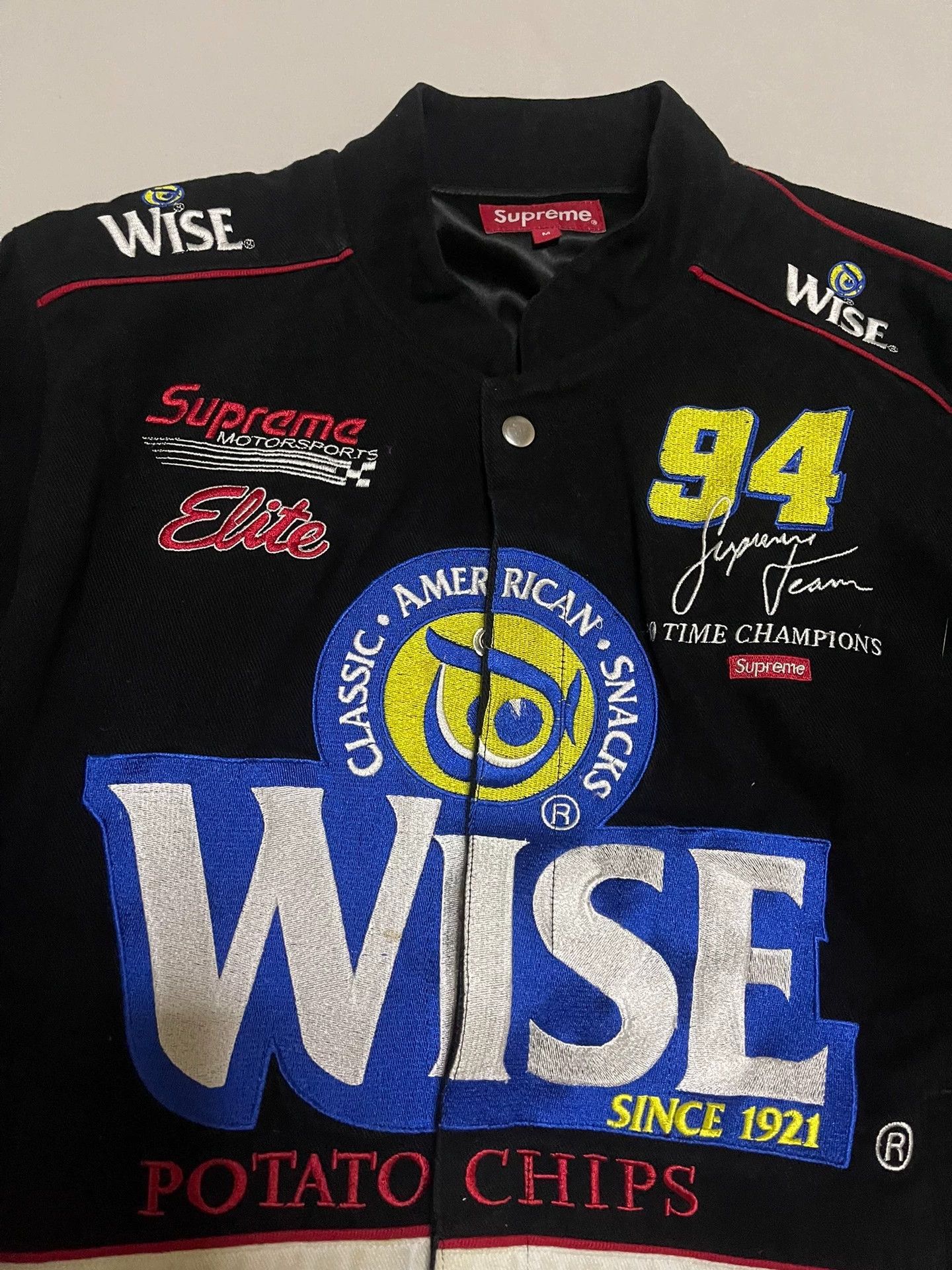 Supreme Supreme Wise Racing Jacket M Good Condition Size US M / EU 48-50 / 2 - 3 Thumbnail