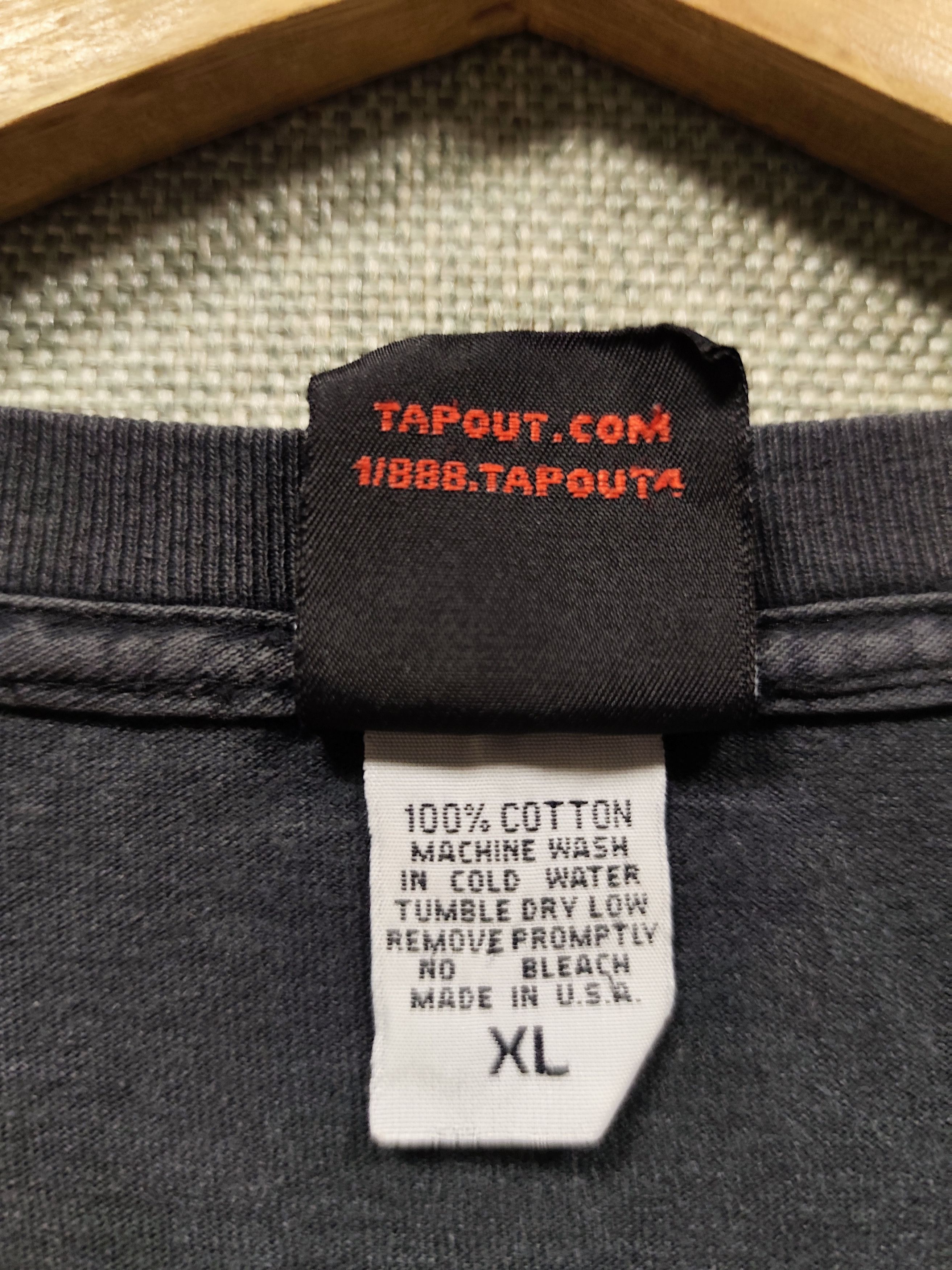 Vintage t shirt tapout made in usa