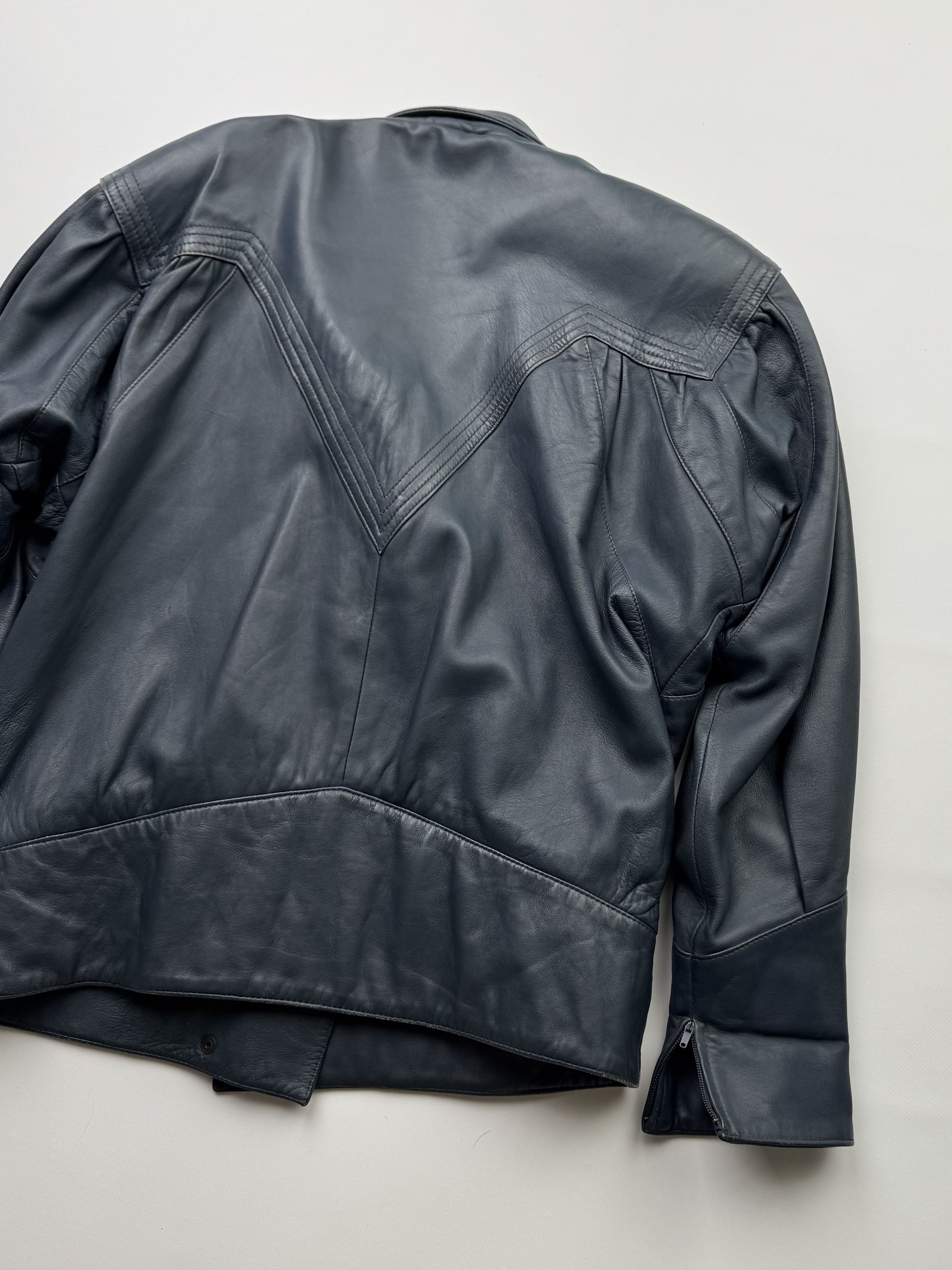 Japanese Brand Vintage Leather Jacket B517(V32)E2 Size US M / EU 48-50 / 2 - 14 Thumbnail
