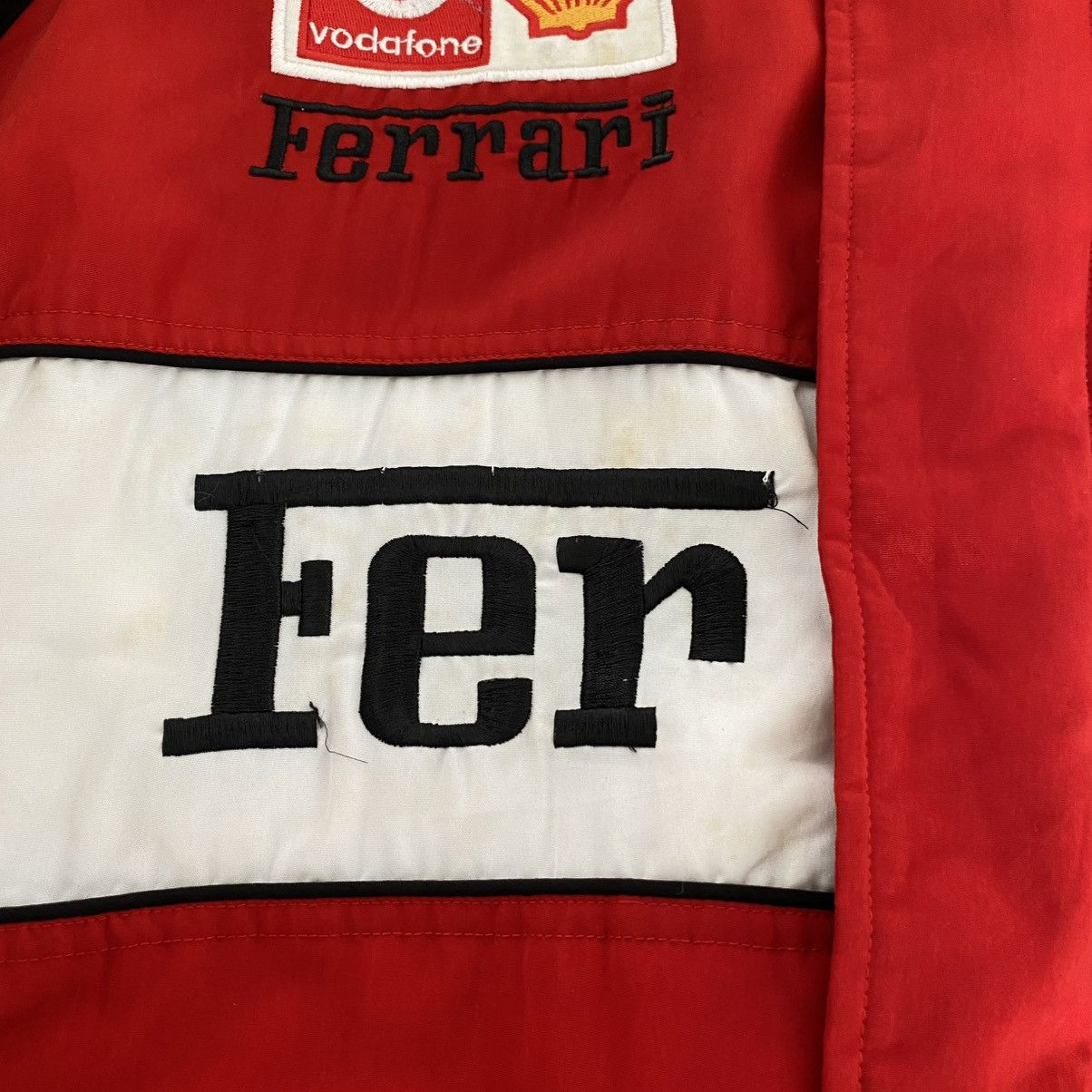 Ferrari Vintage 1996 Ferrari Formula 1 Nice Man Racing Jacket Size US XXL / EU 58 / 5 - 4 Thumbnail