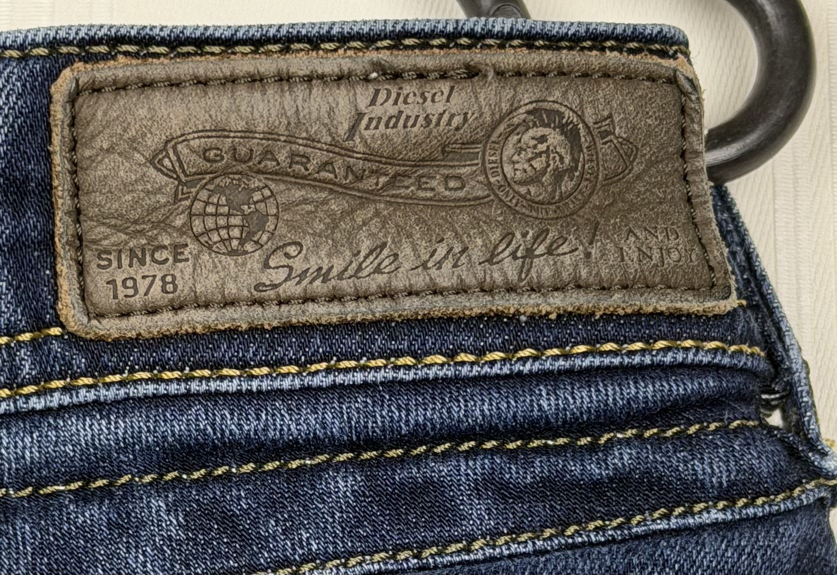 Diesel Diesel Belther Blue Jeans W30 Regular Tapered Size US 30 / EU 46 - 20 Thumbnail