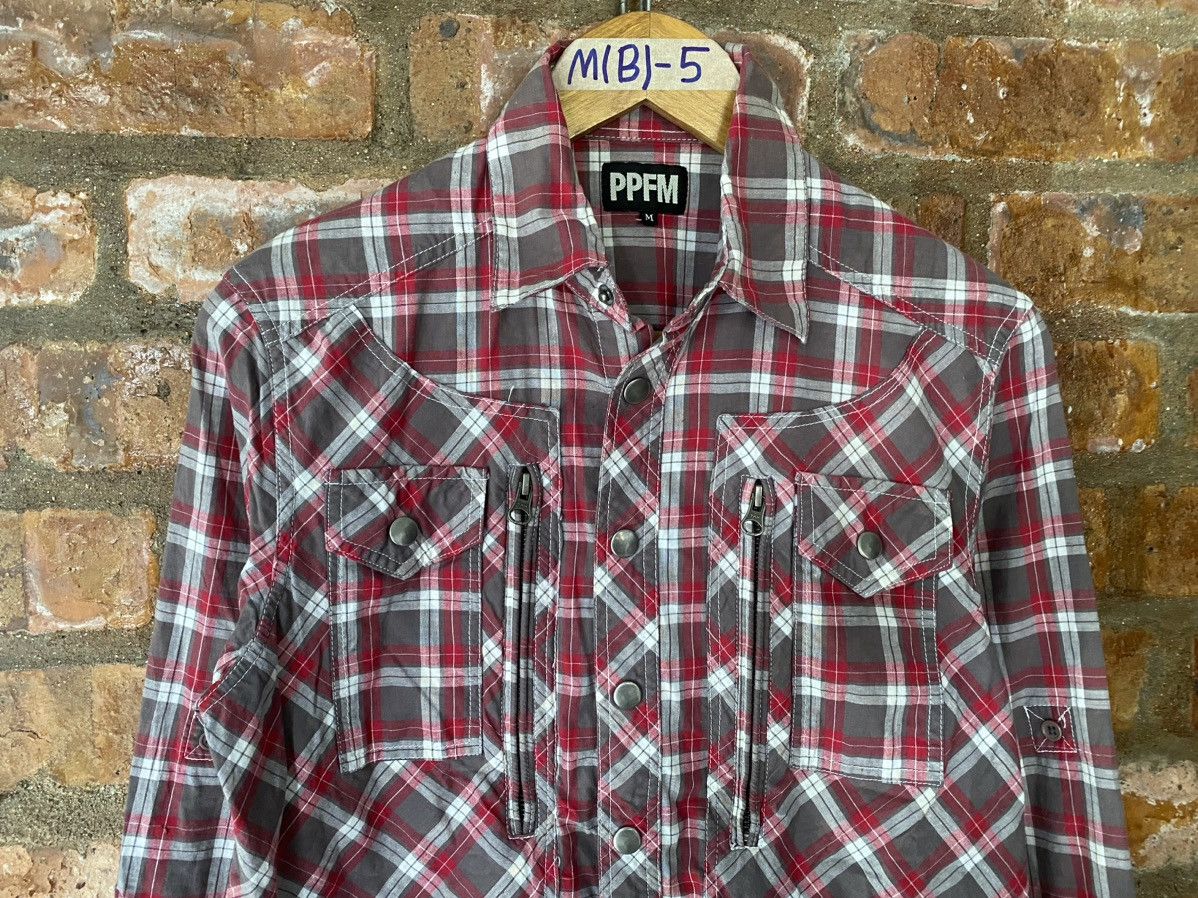 General Research × Japanese Brand × PPFM 2000s PPFM Multi pocket bondage shirt Size US S / EU 44-46 / 1 - 3 Thumbnail