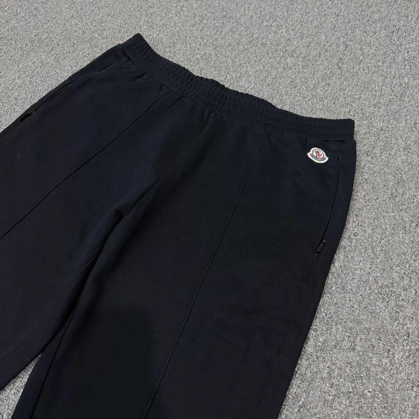 Moncler Moncler Black Logo Sweatpants M 95 New Size 27" / US 4 / IT 40 - 3 Thumbnail