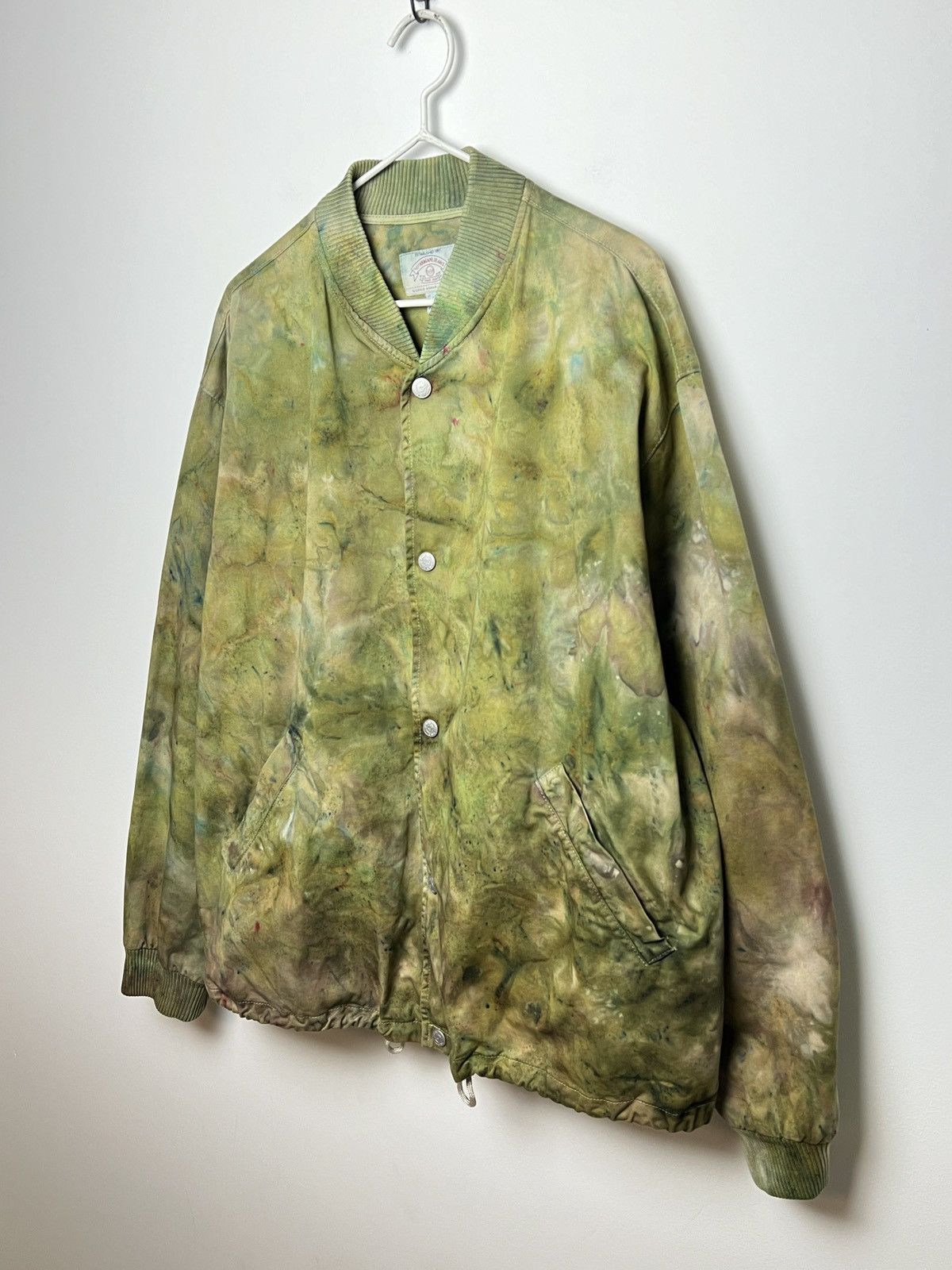 Giorgio Armani armani y2k camo tie dye 1/1 coach jacket Size US L / EU 52-54 / 3 - 6 Thumbnail