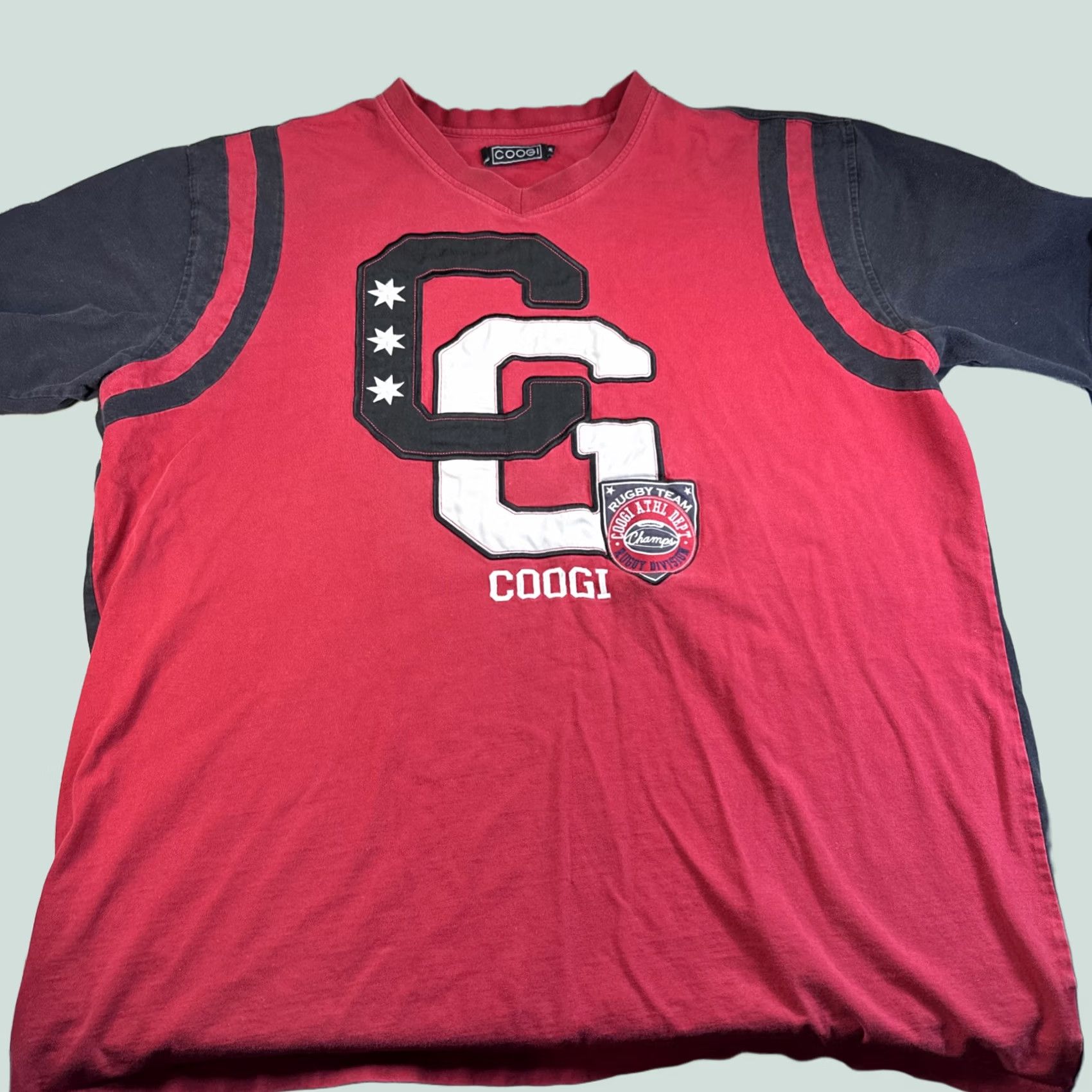 Coogi VINTAGE Coogi T-shirt Men’s Red XXXL Shirt Size US XXL / EU 58 / 5 - 1 Thumbnail