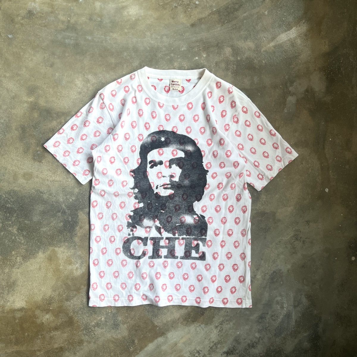 Vintage T-Shirt Rare Vintage Che Guevara Monogram Iconic Big Face Size US M / EU 48-50 / 2 - 2 Thumbnail
