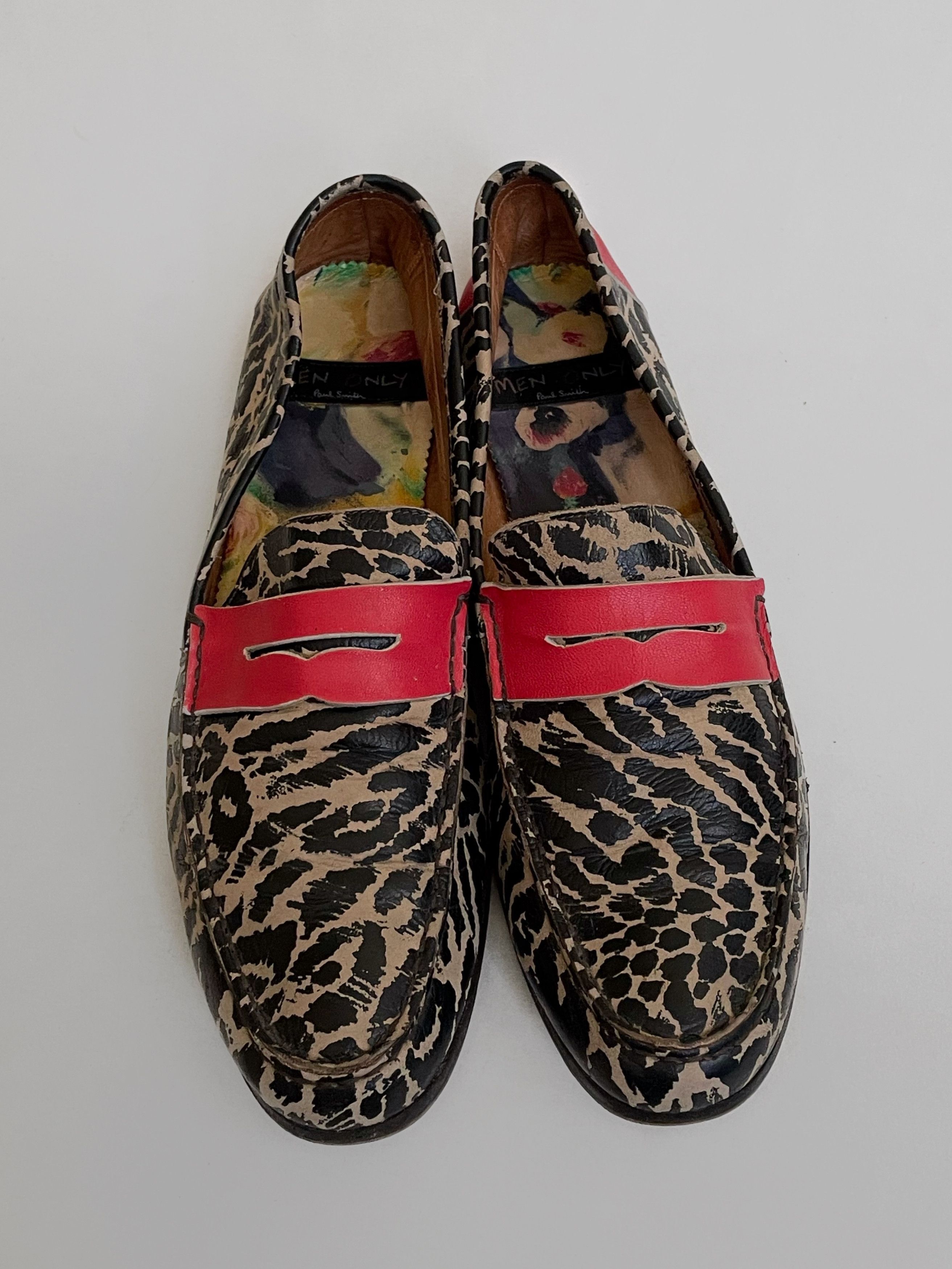 Paul Smith Paul Smith leather leopard print loafers Size US 7 / EU 40 - 3 Thumbnail