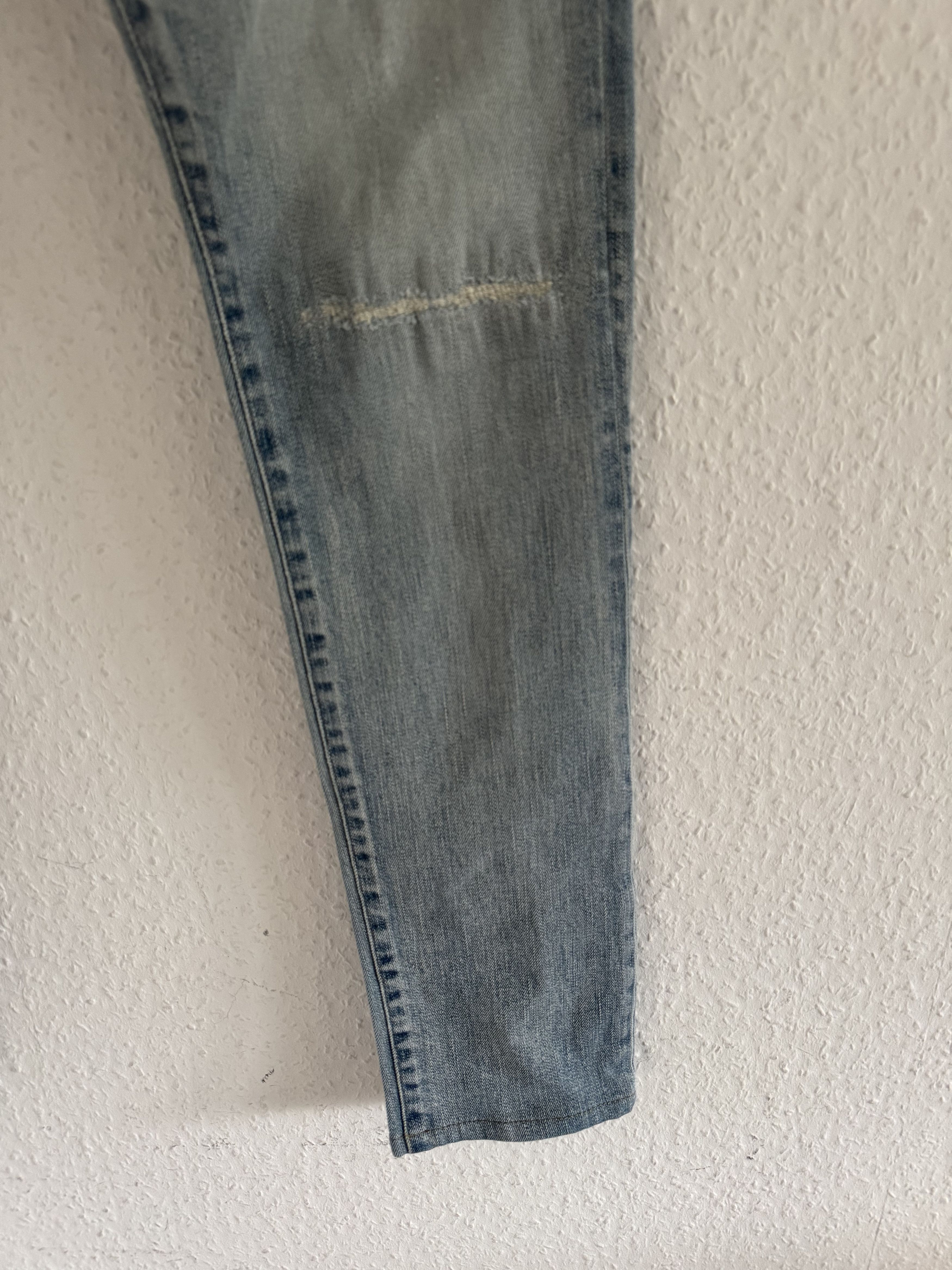 Saint Laurent Paris D02 M/SK-LW Repaired Knee Jeans Size US 31 - 4 Thumbnail