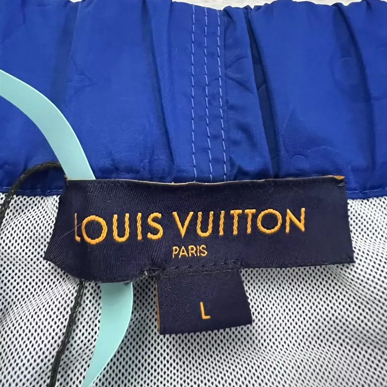 Louis Vuitton Louis Vuitton size l Blue Drawstring Shorts Size US 28 / EU 44 - 3 Thumbnail
