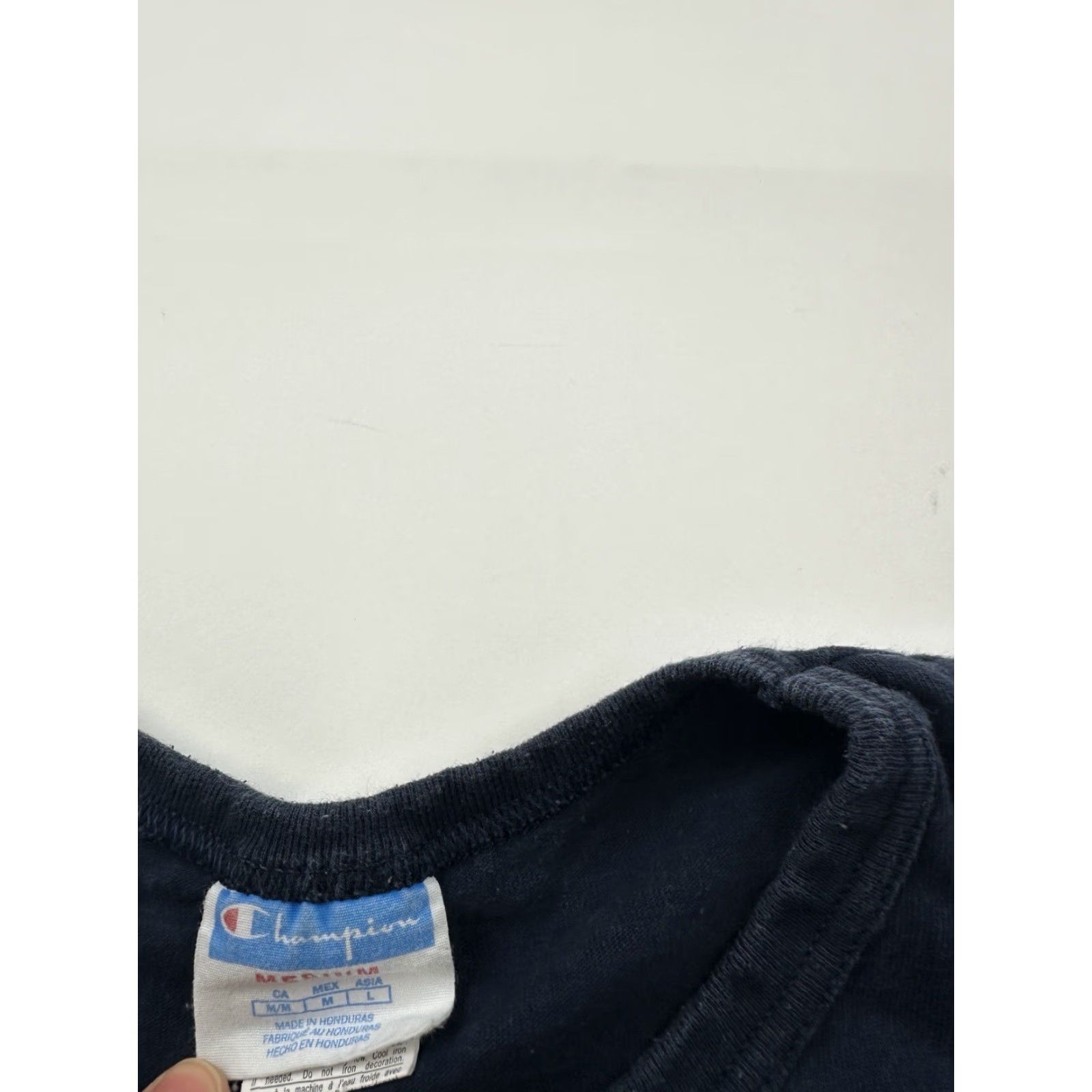 Champion VINTAGE Champion Shirt Mens M Blue Short Sleeve Crew Neck Graphic Print Logo Y2K Retro Sports Wrestling 90s Size US M / EU 48-50 / 2 - 4 Thumbnail